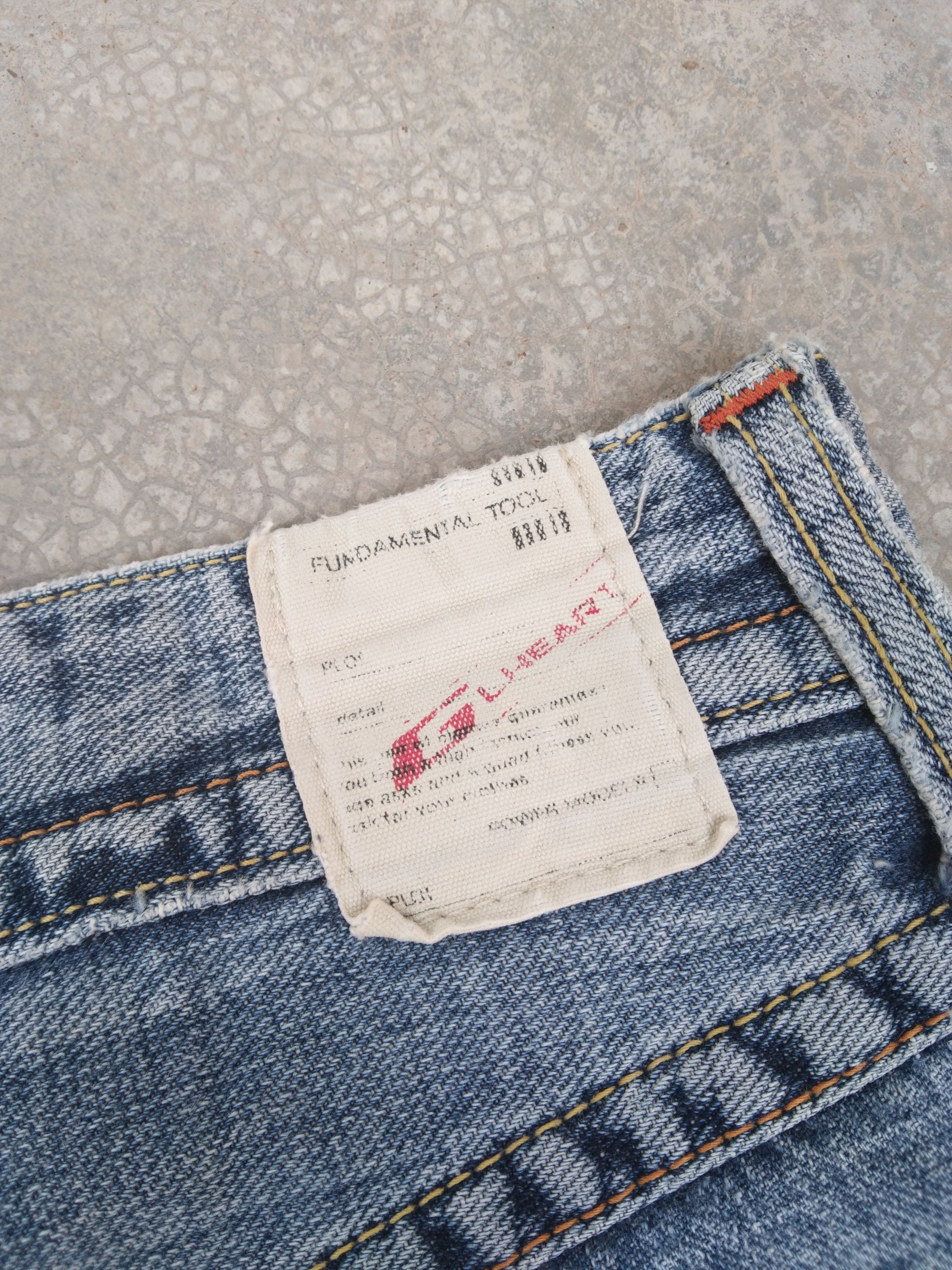 Japanese Brand Vintage GLHEART Straight Leg Distressed Jeans 32x28 Size US 32 / EU 48 - 6 Thumbnail