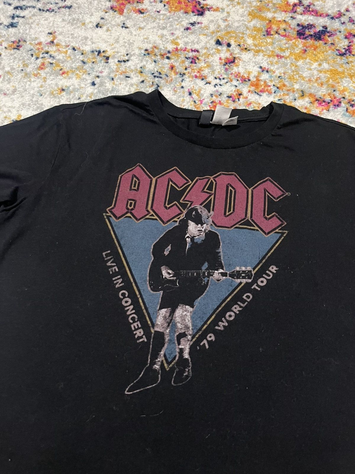 Vintage ACDC Shirt medium Size US M / EU 48-50 / 2 - 1 Thumbnail