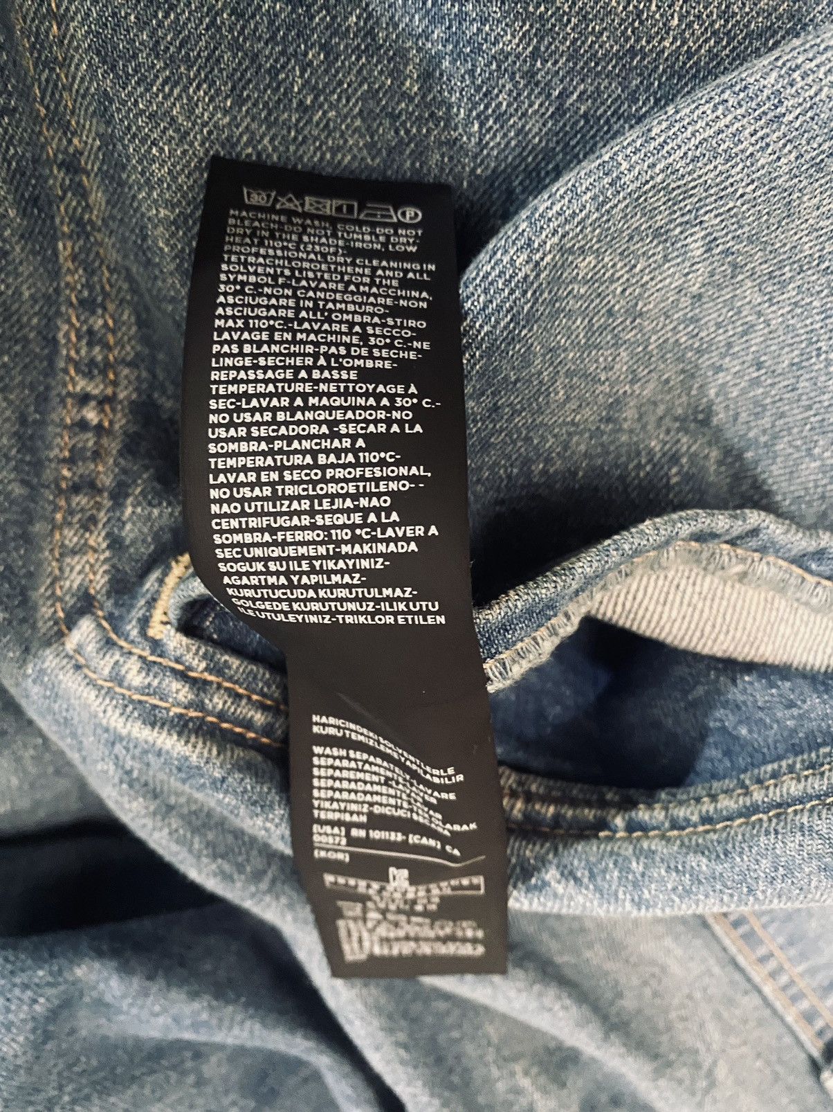 Tom Ford Tom Ford 🇺🇸 LA Icon Washed Denim Trucker Jacket XXL NWT Size US XXL / EU 58 / 5 - 19 Thumbnail