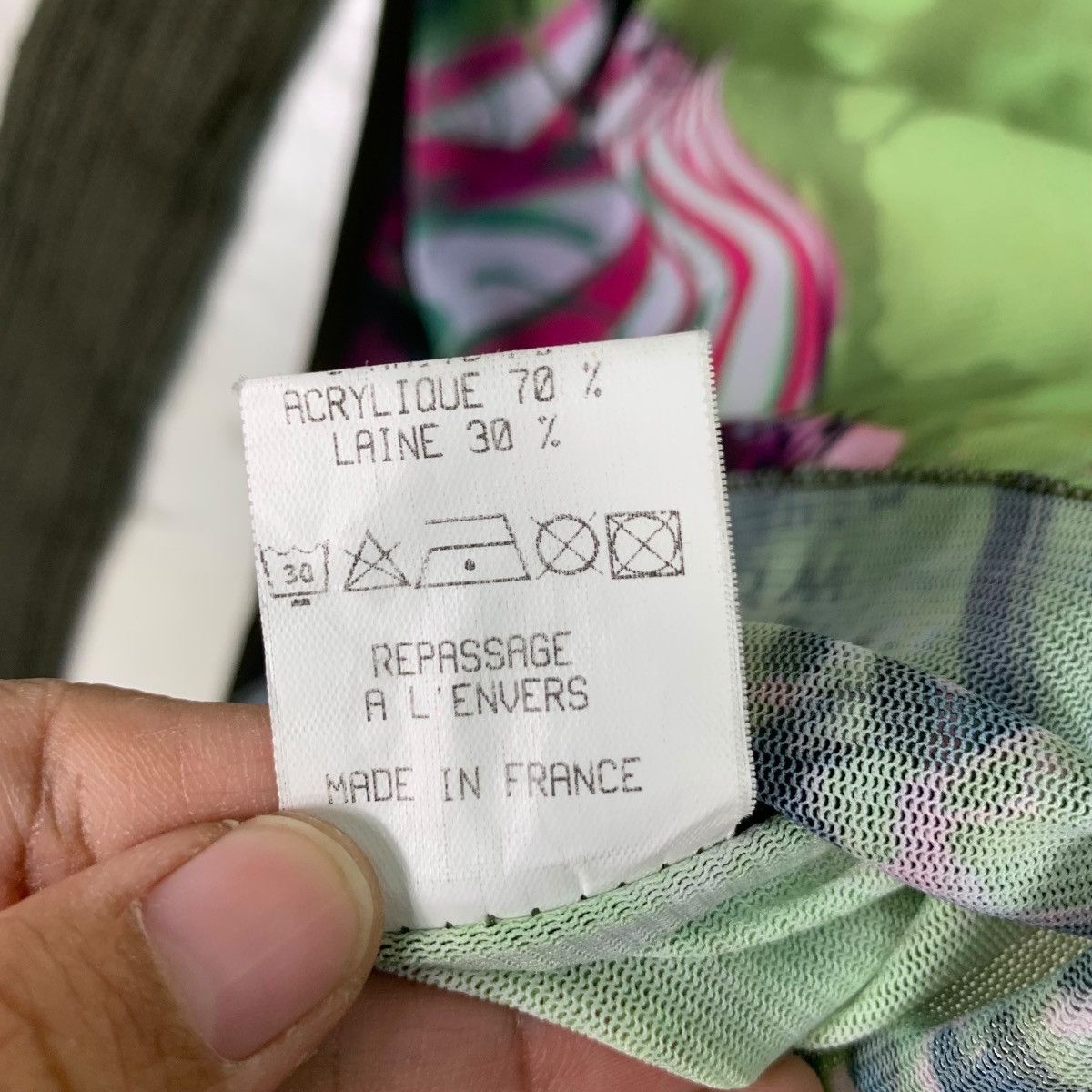 Vintage DEUX MILLE VINGT SIX 2026 Zavata Fullprint Sweater #0555-C26 Size US M / EU 48-50 / 2 - 13 Thumbnail