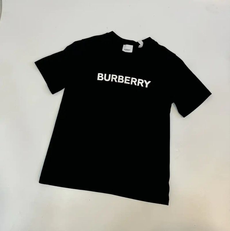 Burberry Burberry Women's Black Logo Short Sleeve T-Shirt Size XS / US 0-2 / IT 36-38 - 1 Thumbnail