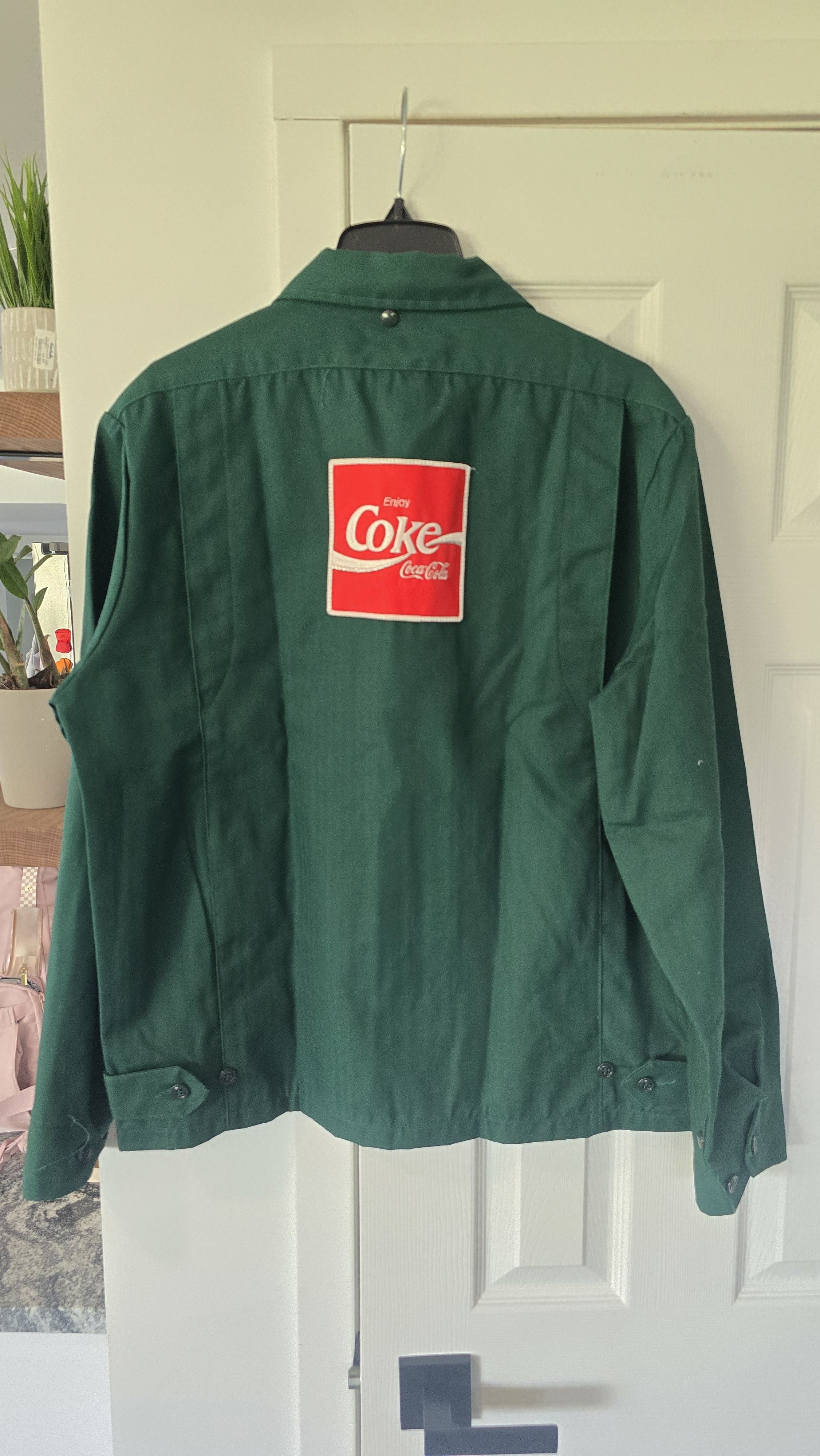 Coca Cola Vintage 70s Coca - Cola Workers Jacket Size US L / EU 52-54 / 3 - 4 Thumbnail