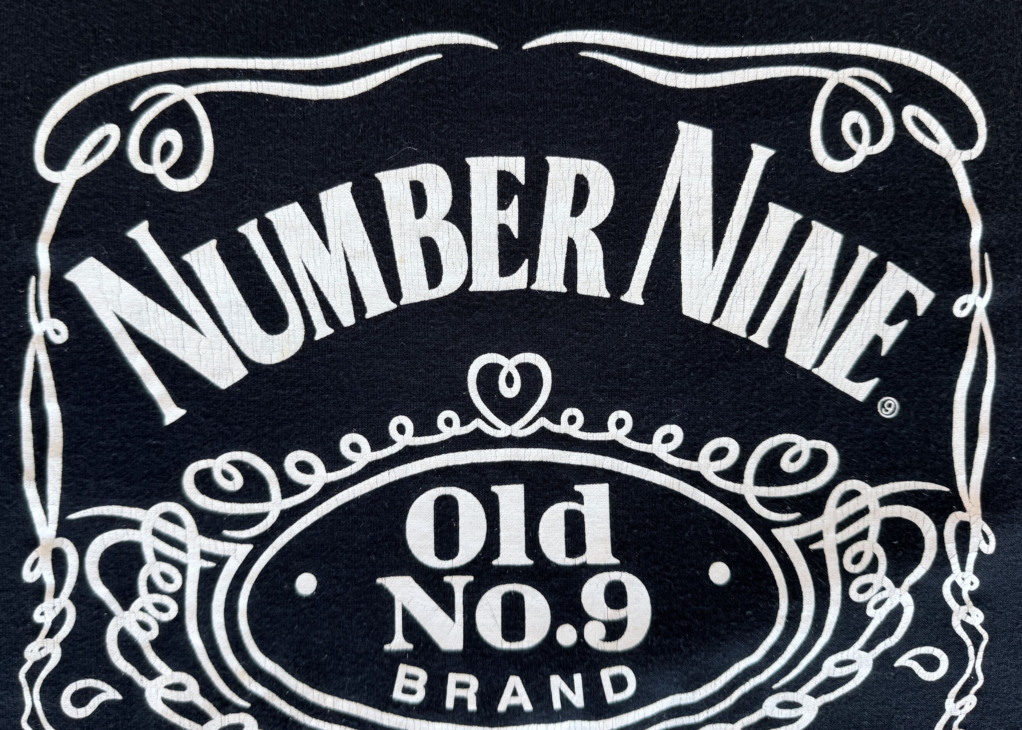 Number (N)ine NUMBER (N)INE PENNYROYAL TEA JACK DANIELS T-SHIRT BLACK SZ 3 Size US L / EU 52-54 / 3 - 5 Thumbnail