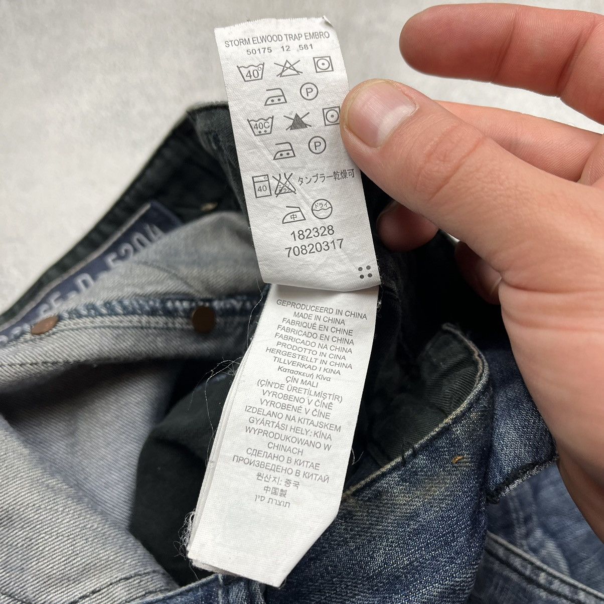 G-Star Dirty G Star Raw Distressed faded MULTI POCKET BAGGY PANTS Size US 33 - 15 Thumbnail