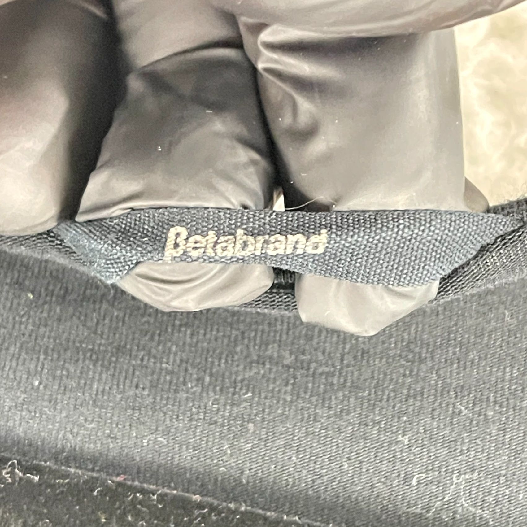 Vintage Betabrand Shirt Womens Medium Solid Black Long Sleeve Faux Wrap Stretch Casual Size M / US 6-8 / IT 42-44 - 7 Thumbnail