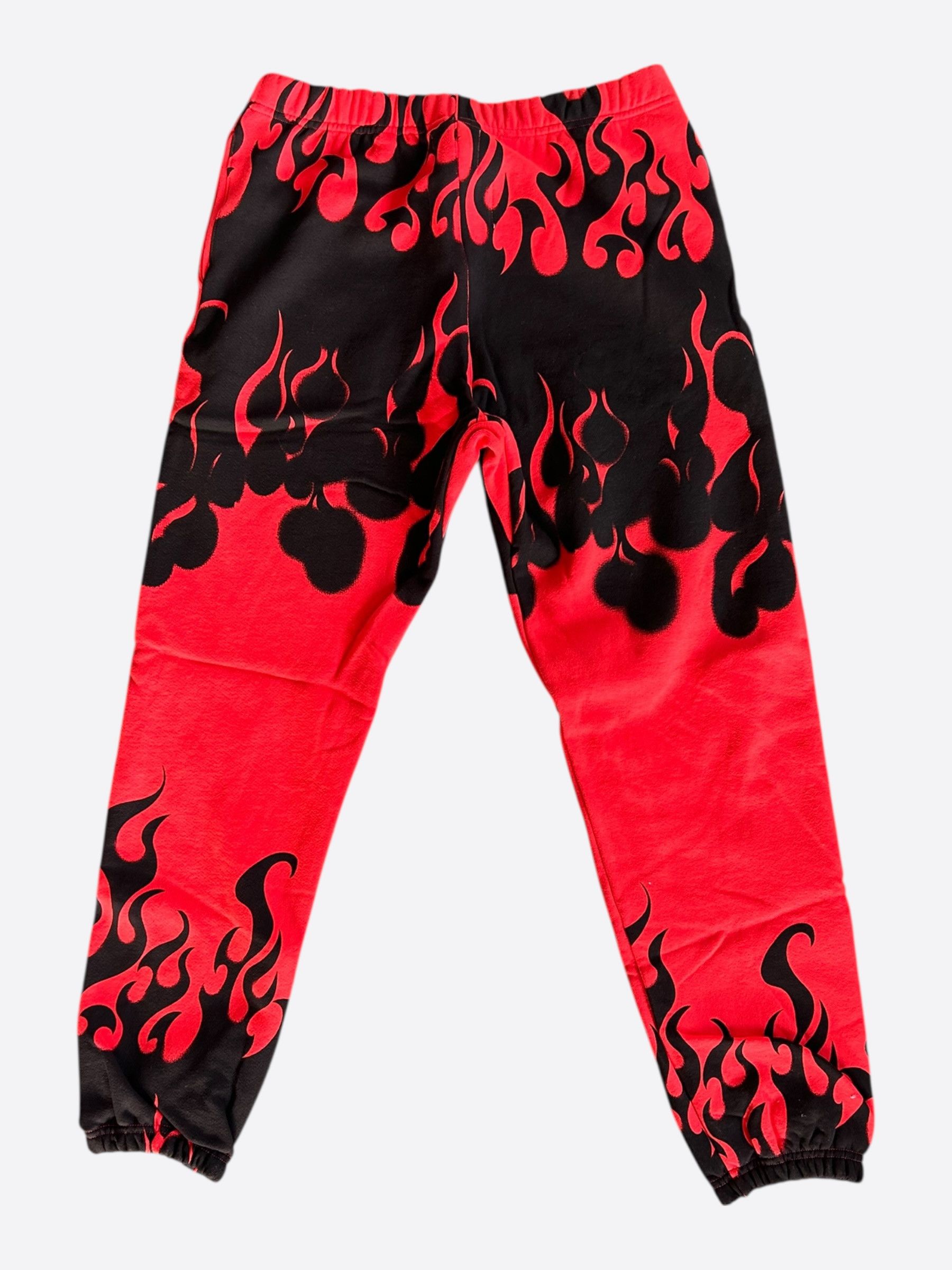 Gallery Dept. Gallery Dept Red & Black Flame Sweatpants Size US 36 / EU 52 - 2 Thumbnail