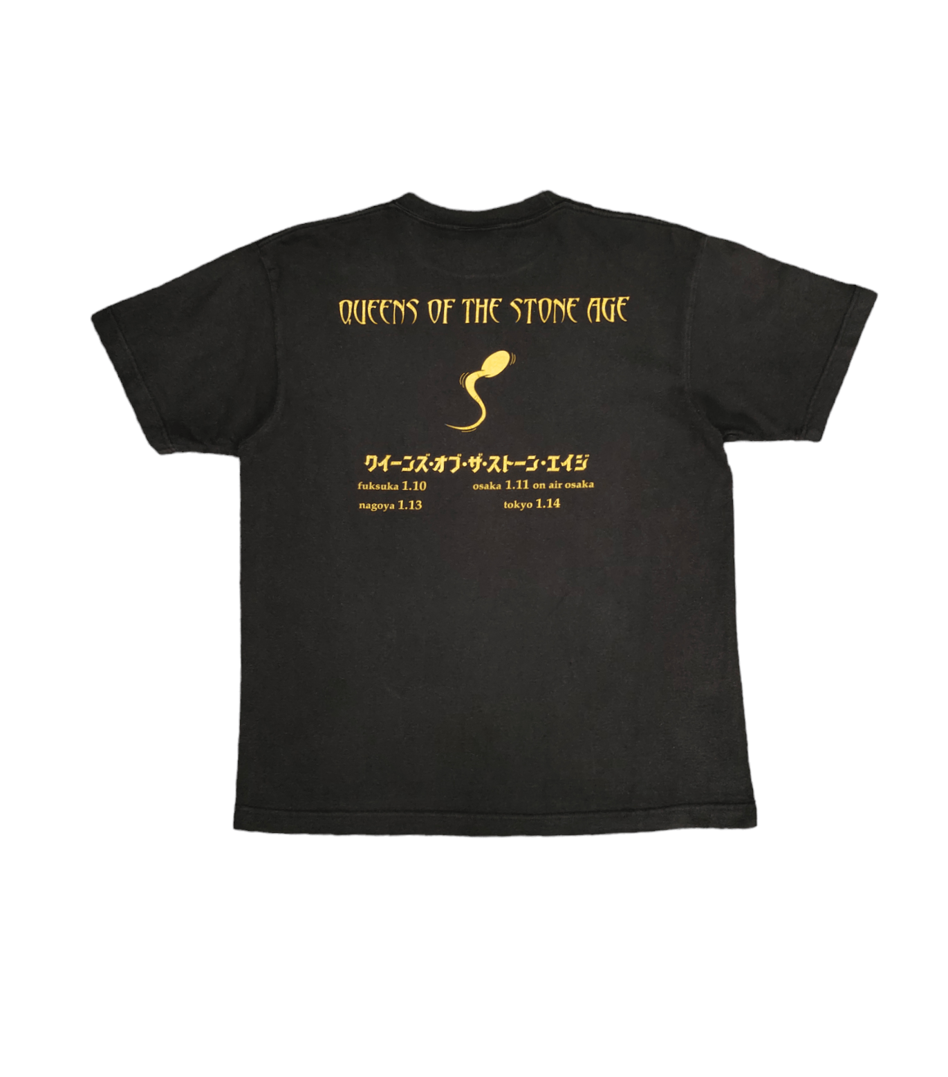 Band Tees Vintage 00s Queen Of The Age Japan Tour T-Shirt Size US M / EU 48-50 / 2 - 7 Thumbnail