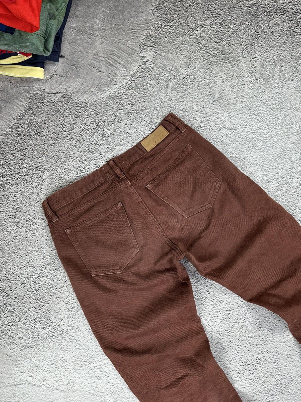 Sandro × Vintage Sandro New Droit Woman’s Jeans Pants Y2K Old Money Style Size 28" / US 6 / IT 42 - 3 Thumbnail