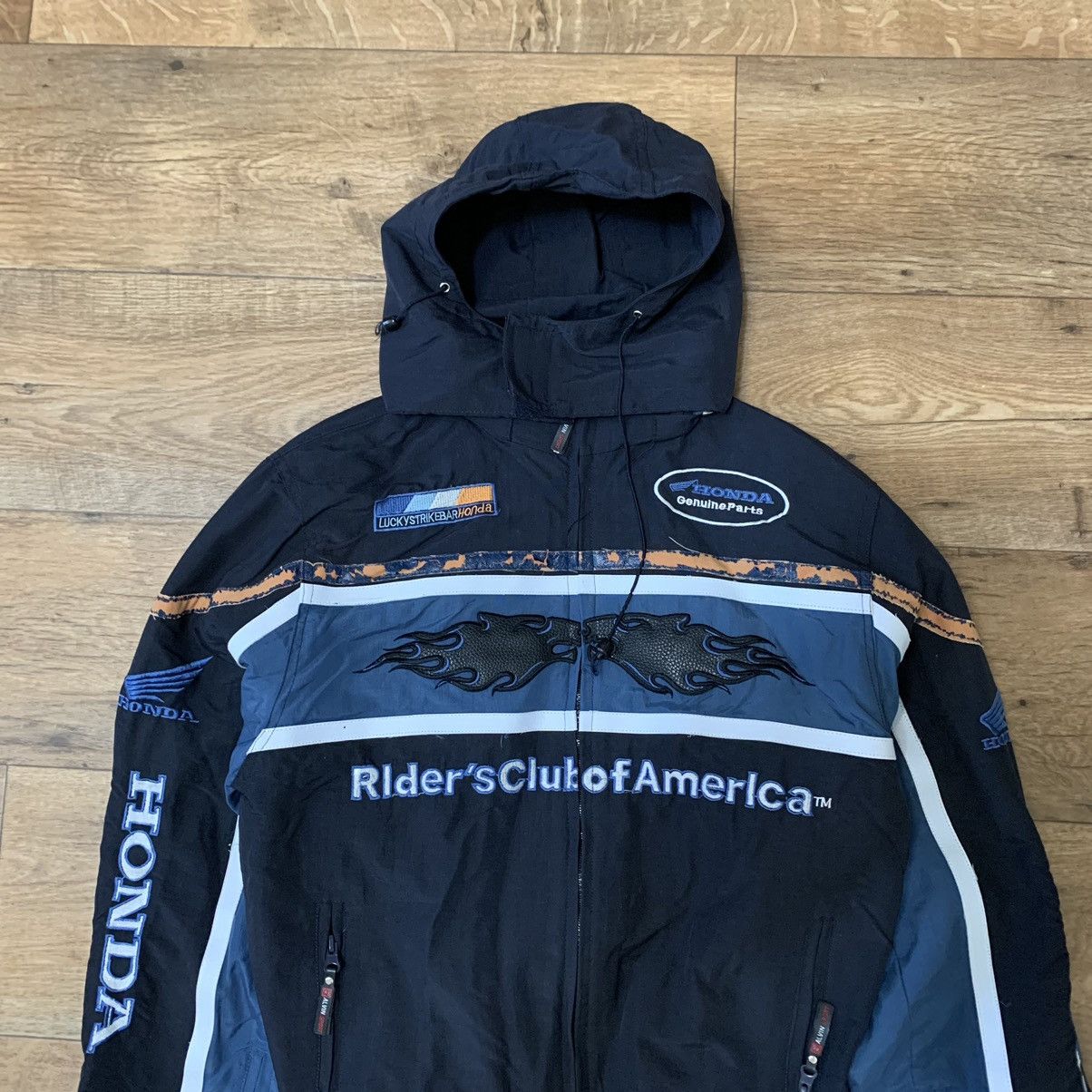Honda × Racing × Streetwear Jacket Honda Racing Lucky Strike Riders ...