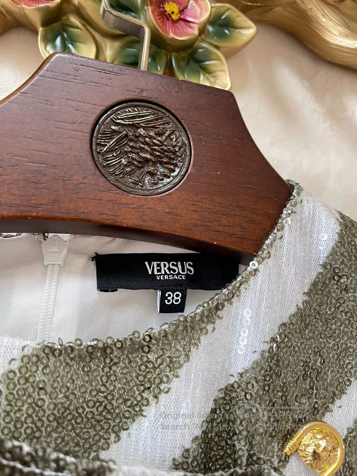 Versus Versace Versace Versus Runway Sequin Evening Dress. Size M / US 6-8 / IT 42-44 - 3 Thumbnail