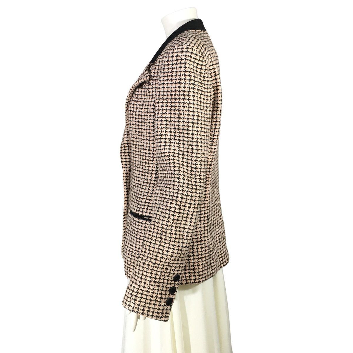 Chanel CHANEL Jacket Blazer Tweed 02P 2002 women 40 Size S / US 4 / IT 40 - 2 Thumbnail