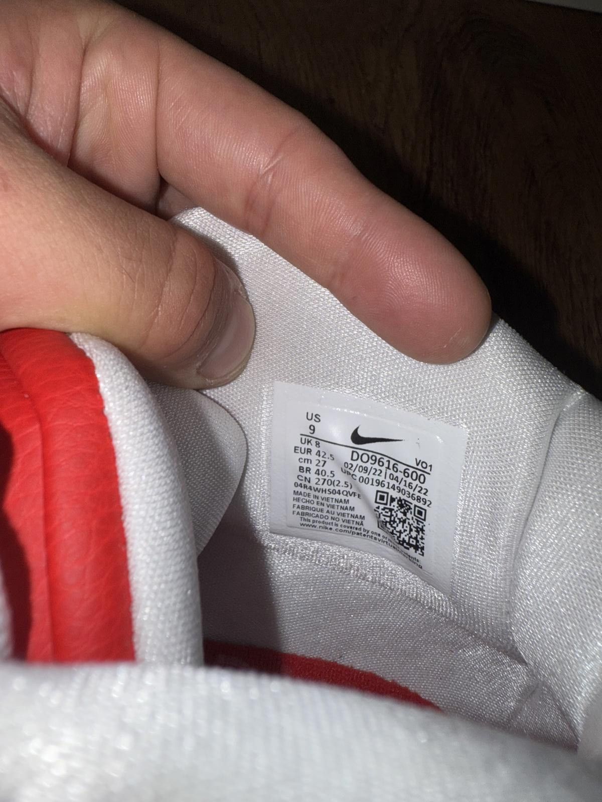 Nike Nike Kyrie 6 TB University Red Size US 9 / EU 42 - 12 Thumbnail