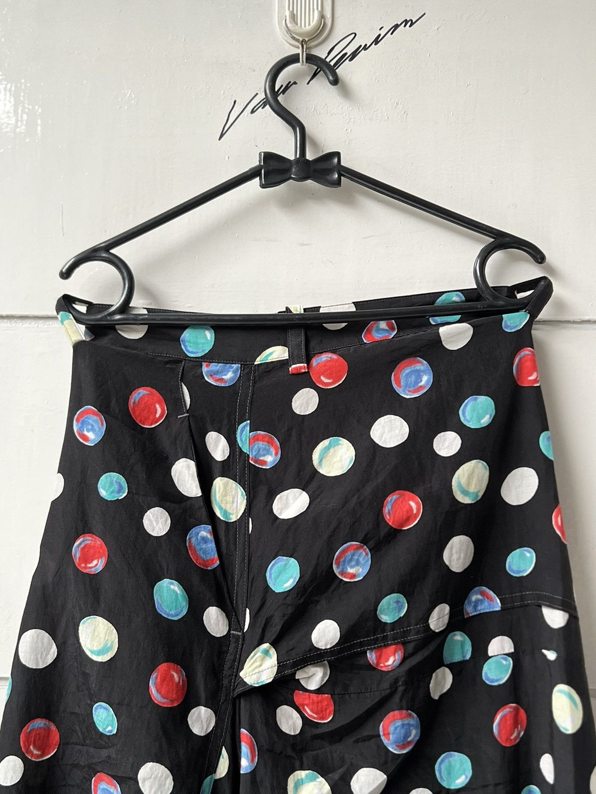 YOHJI YAMAMOTO Polkadot Motive Pants