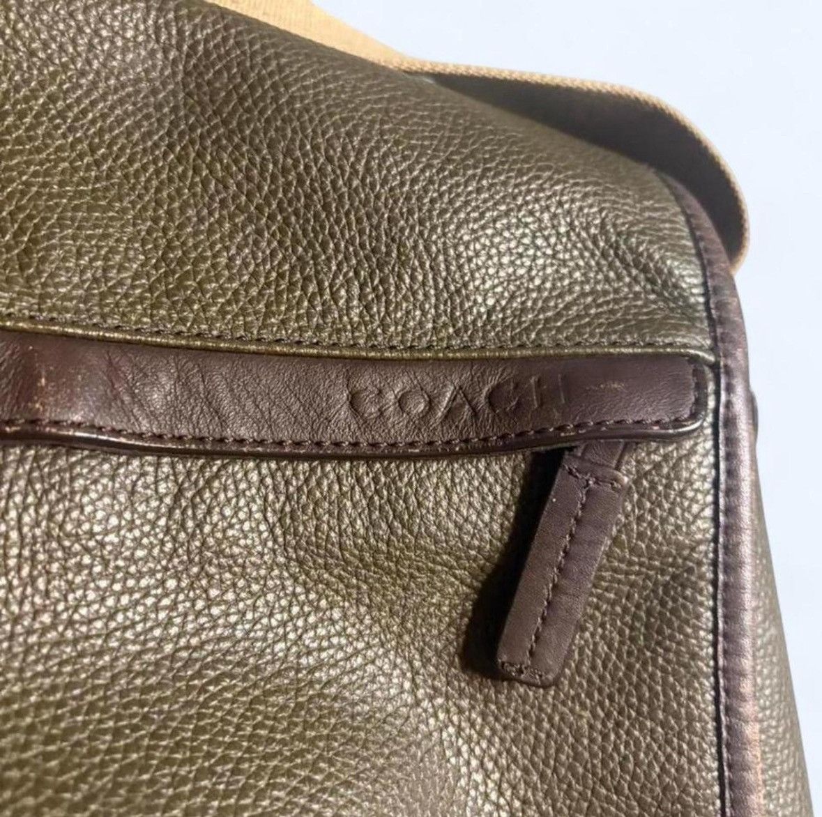 Coach VTG Coach Camden Leather Messenger Bag F70924 Size ONE SIZE - 2 Thumbnail