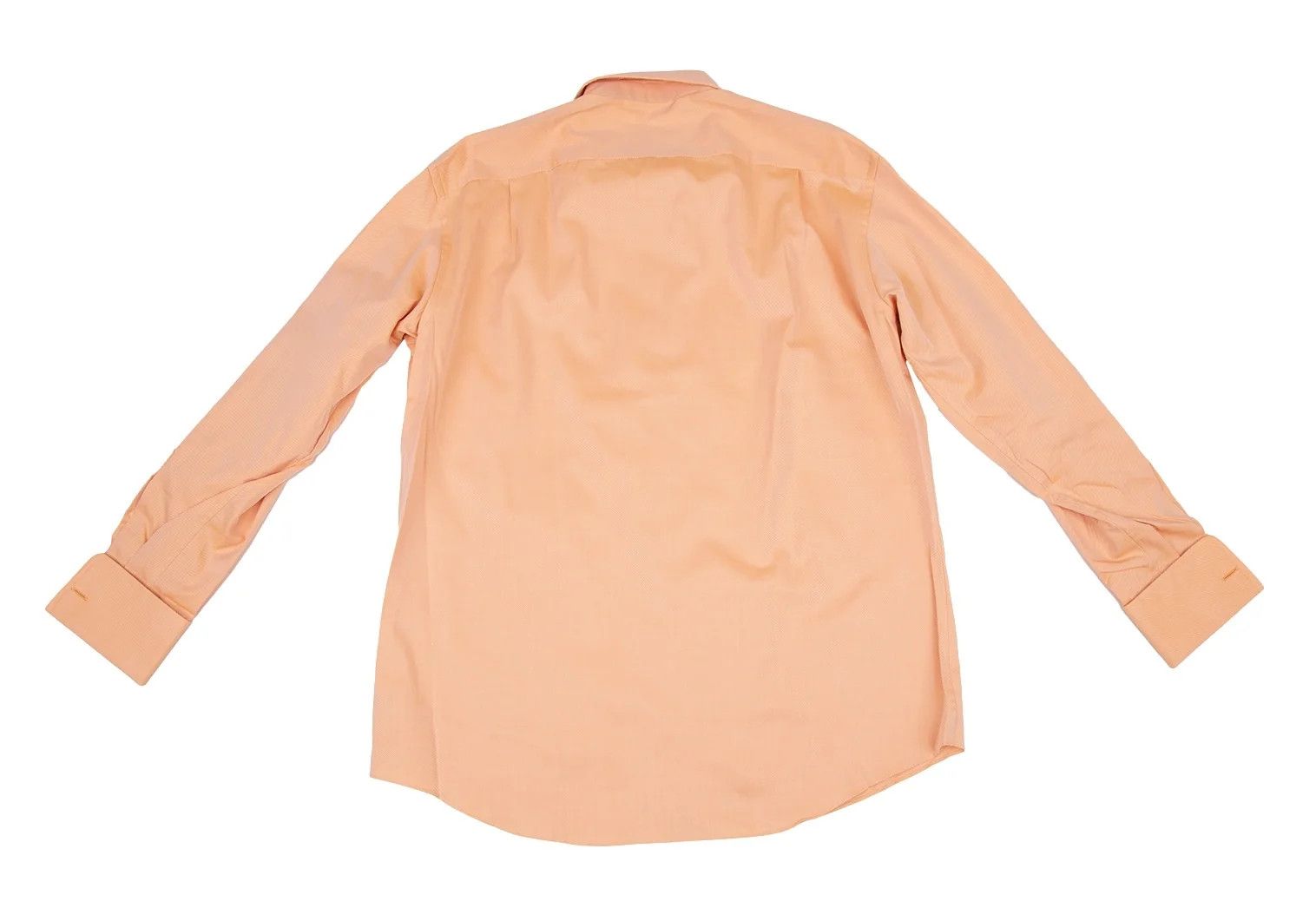 Dries Van Noten Cotton Double Cuff Long Sleeve Shirt in Light Orange Size US XXS / EU 40 - 10 Thumbnail