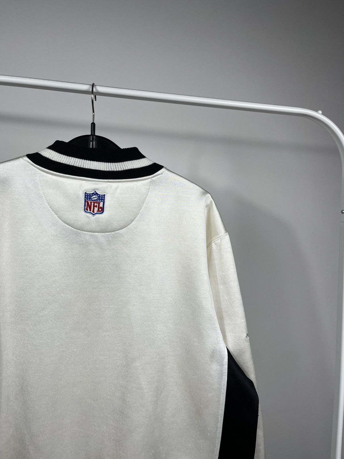 Reebok NFL Raiders Reebok Zip Up Jacket White Black L Size Size US L / EU 52-54 / 3 - 17 Thumbnail