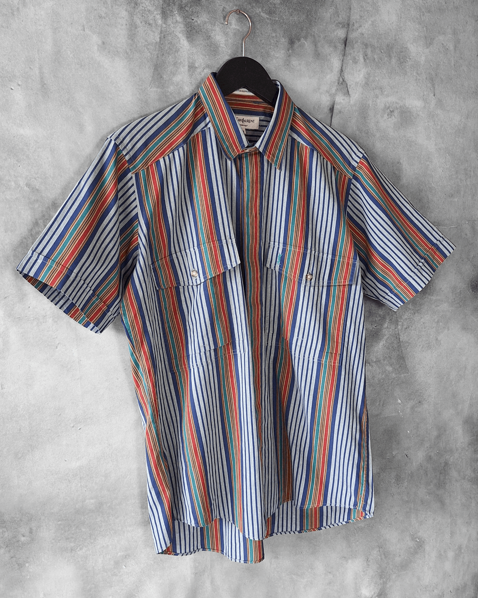 Vintage × Yves Saint Laurent Vintage Ysl Yves Saint Laurent Shirt Size US M / EU 48-50 / 2 - 2 Thumbnail