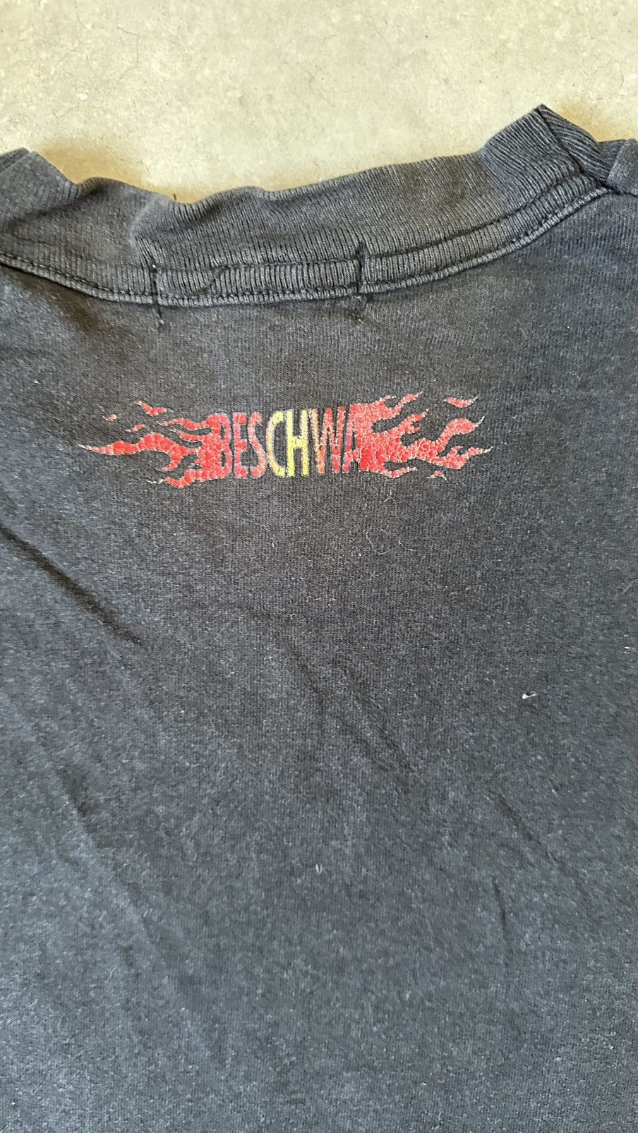 Vintage VINTAGE 90S BESCHWA ALIEN WORKSHOP SKATE TEE Size US M / EU 48-50 / 2 - 6 Thumbnail