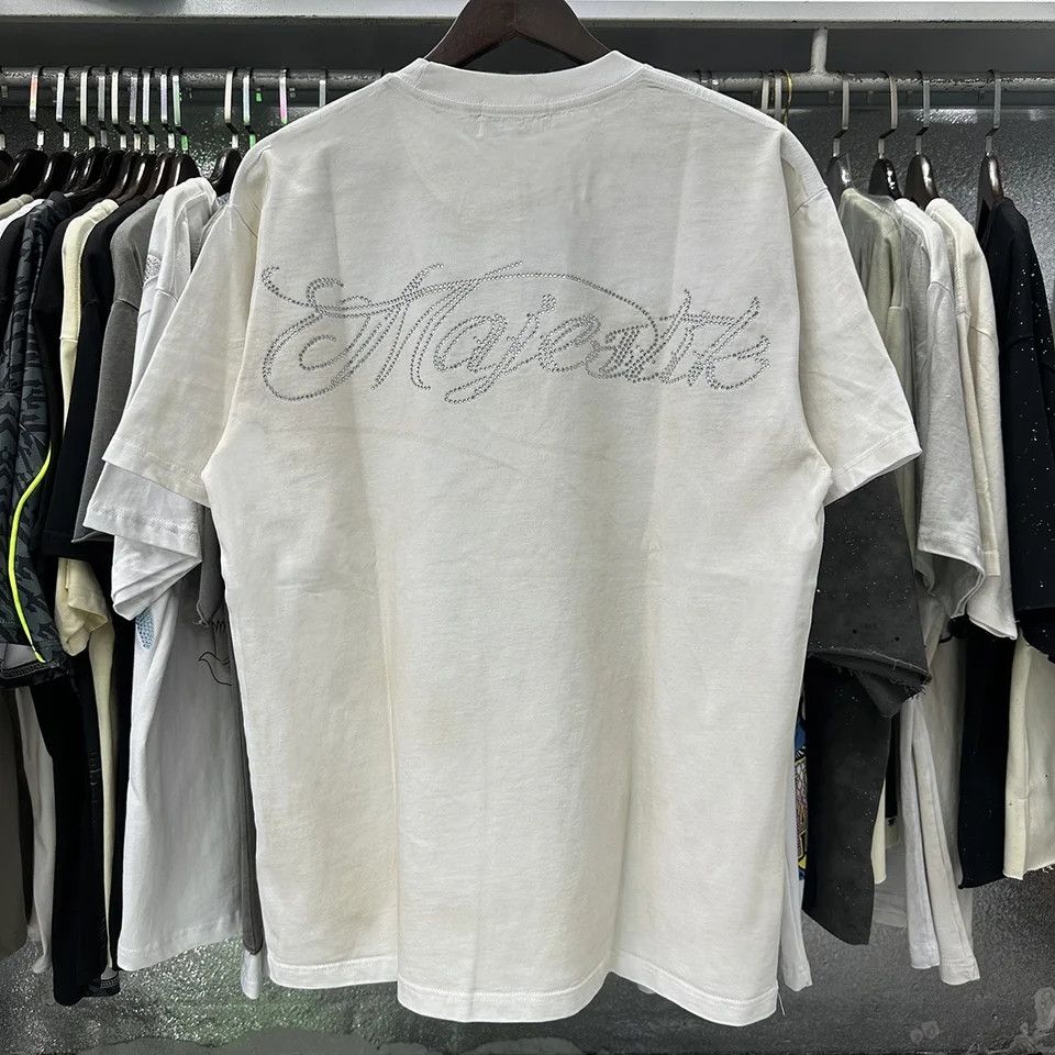 Japanese Brand Gothic 90s Streetwear Majestic T-Shirt Punk Graphic Tees Size US L / EU 52-54 / 3 - 2 Thumbnail