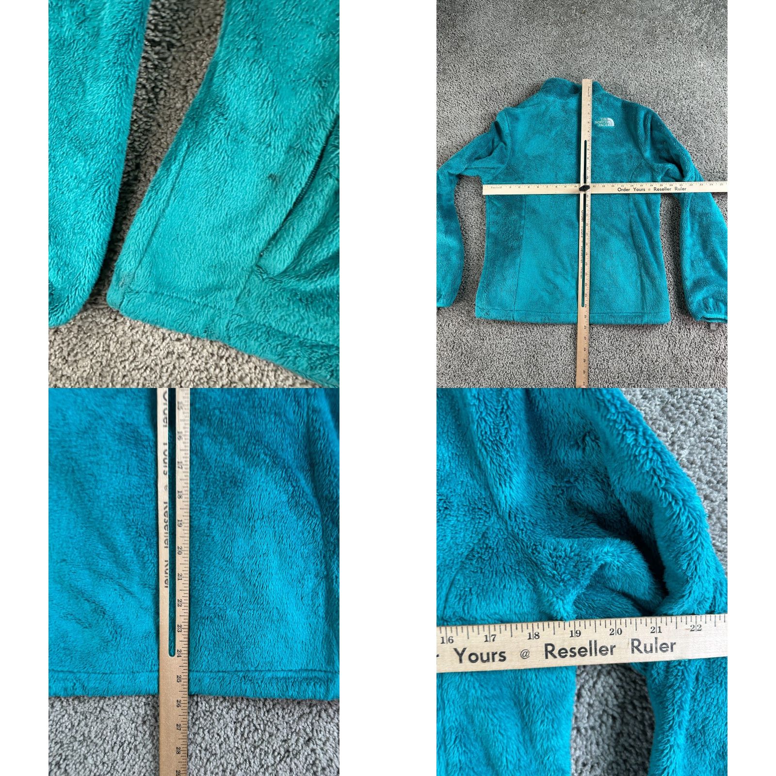 The North Face VINTAGE The North Face Jacket Womens S Teal High Pile Osito Fleece Coat Ladies FLaw Size S / US 4 / IT 40 - 9 Thumbnail