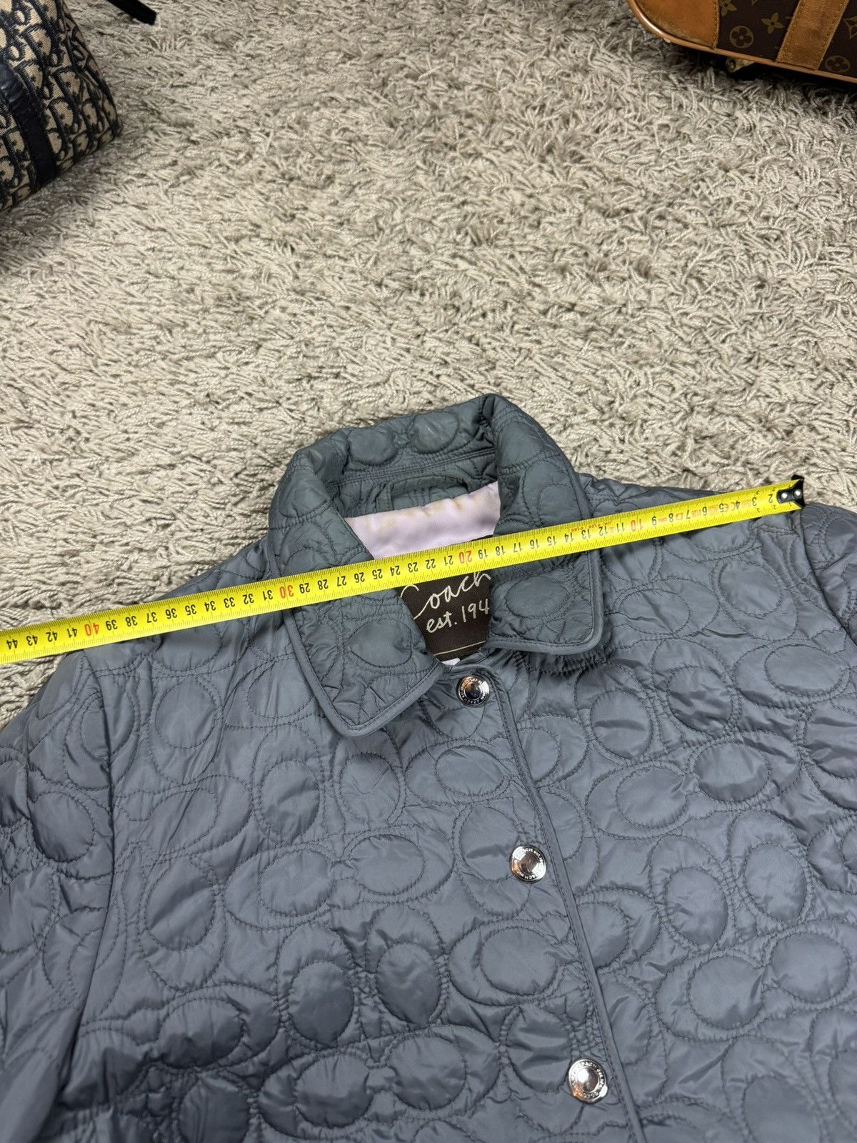 Coach Jacket coat Coach Paris France style original luxury item Size L / US 10 / IT 46 - 7 Thumbnail
