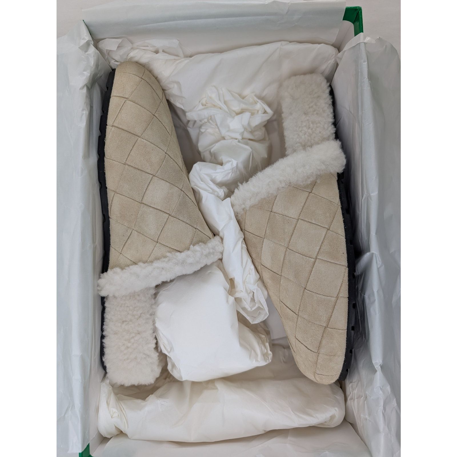 Bottega Veneta o1rshd1 Q:2 / Reggie Slipper Mule in Beige Size US 11 / EU 44 - 15 Thumbnail