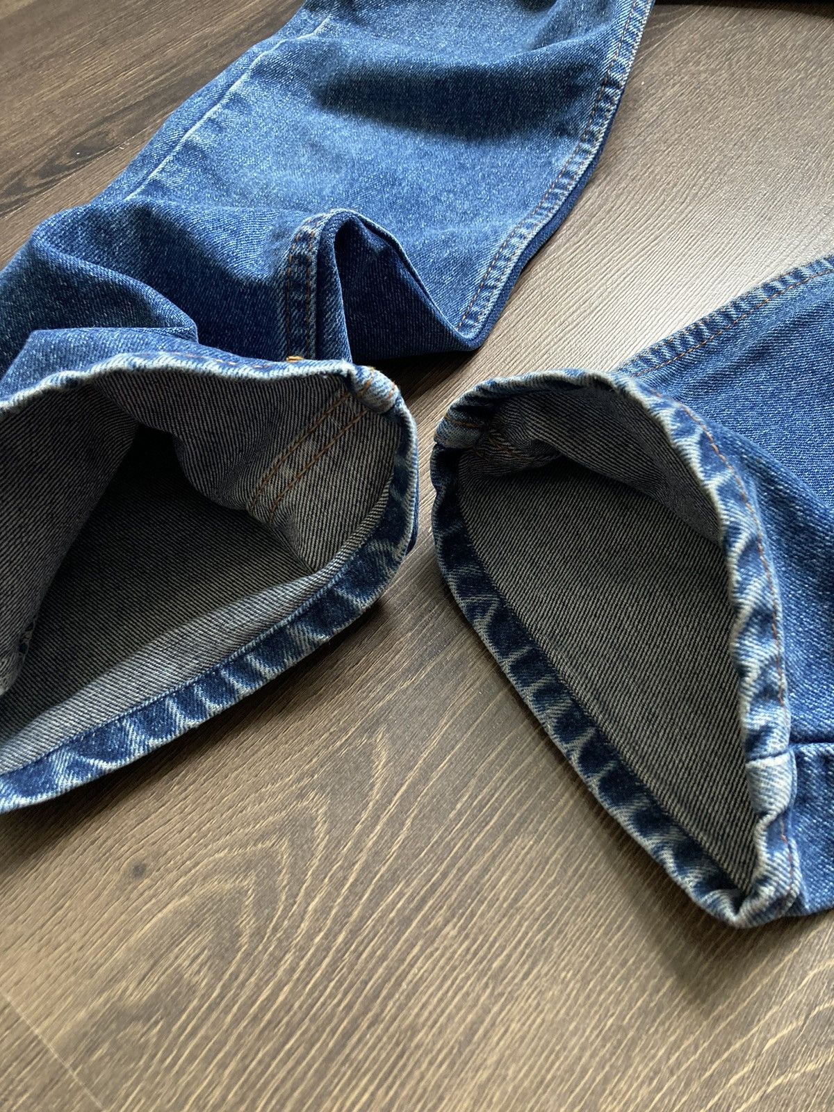 Blue Vintage Straight Jeans Valentino 32 Size 90s Dad Style
