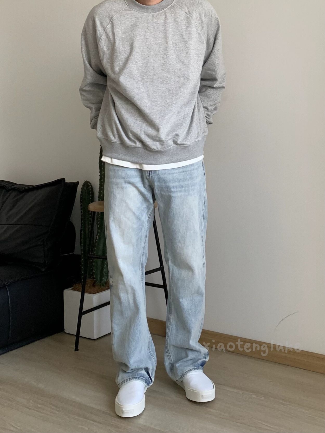 Jean × Vintage washed faded cleanfit yuppie y2k bootcut jeans Size US 30 / EU 46 - 5 Thumbnail