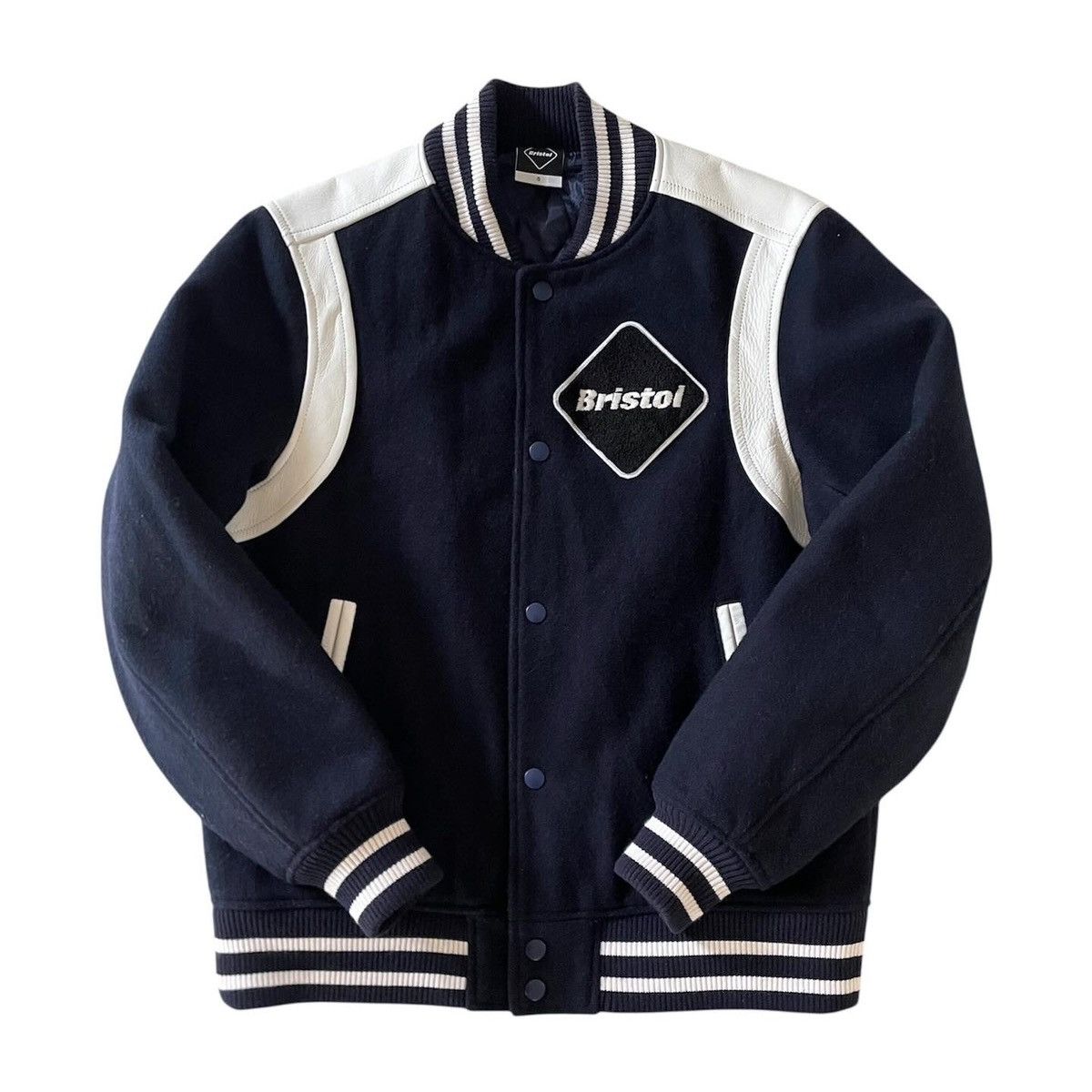 F.C.R.B 💸BINDING OFFER💸AW16 Bristol ARCH STAR Stadium Blouson Jacket Size US M / EU 48-50 / 2 - 5 Thumbnail