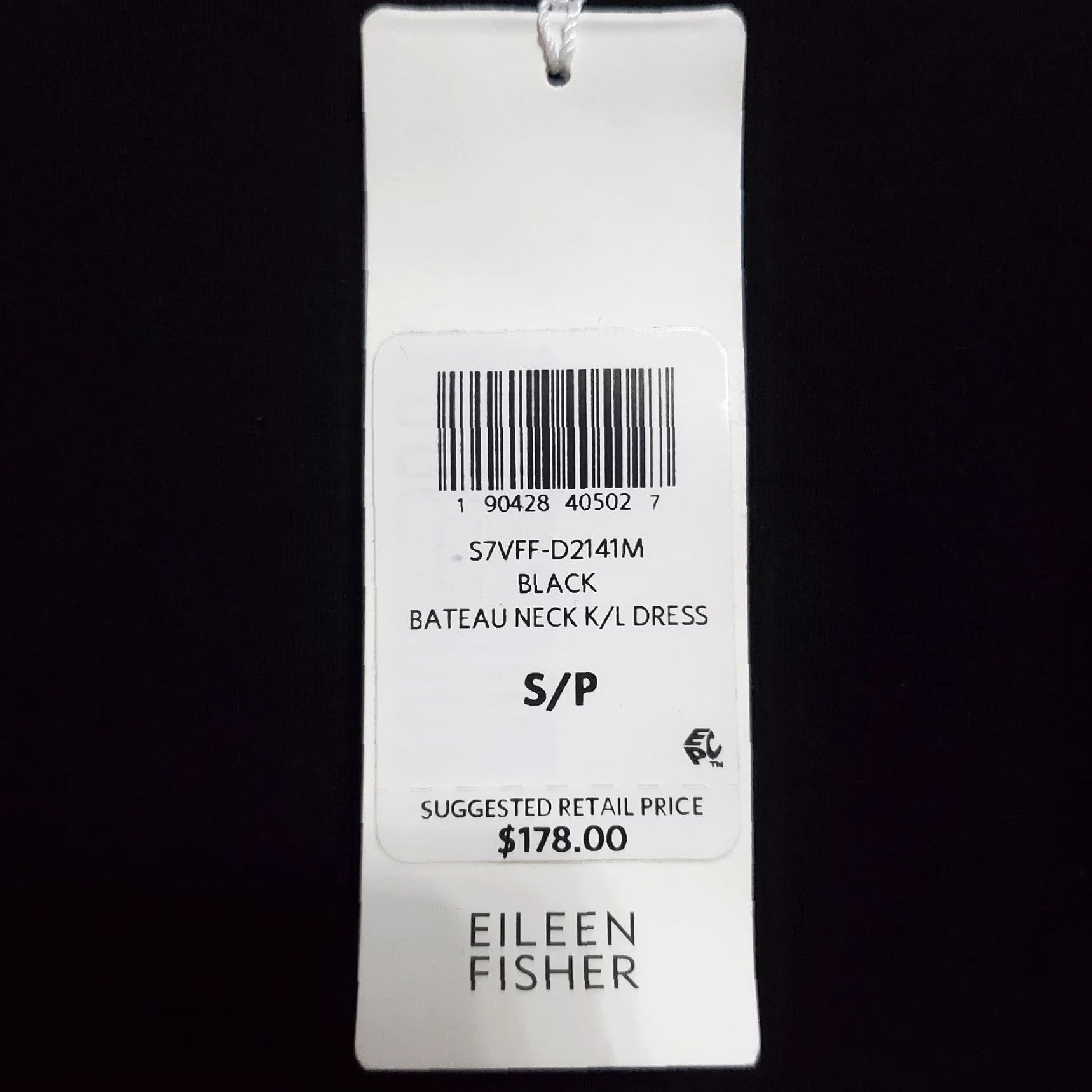 Eileen Fisher Eileen Fisher Dress Women S Black Lightweight Viscose Jersey Sleeveless Capsule Size S / US 4 / IT 40 - 5 Thumbnail