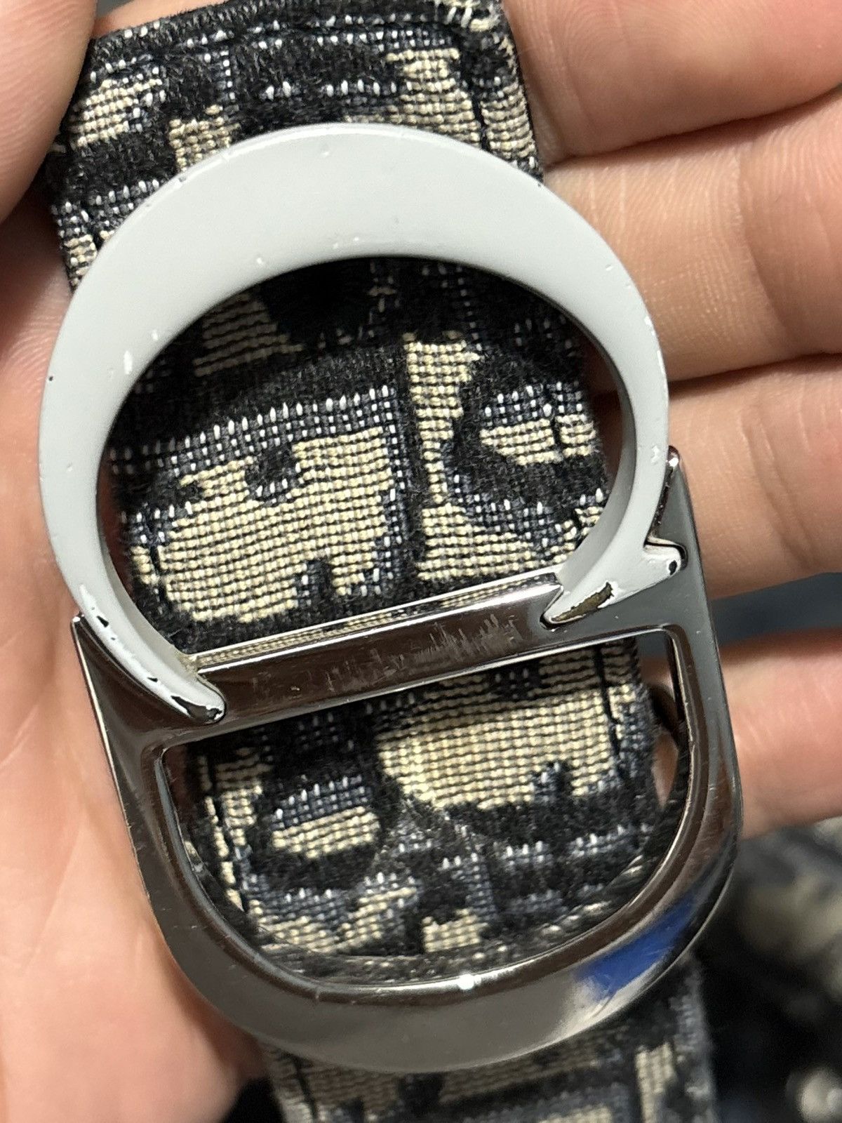 Dior 28/29/30/31 Dior Oblique Jacquard Monogram Belt Reversible Size 30 - 7 Thumbnail