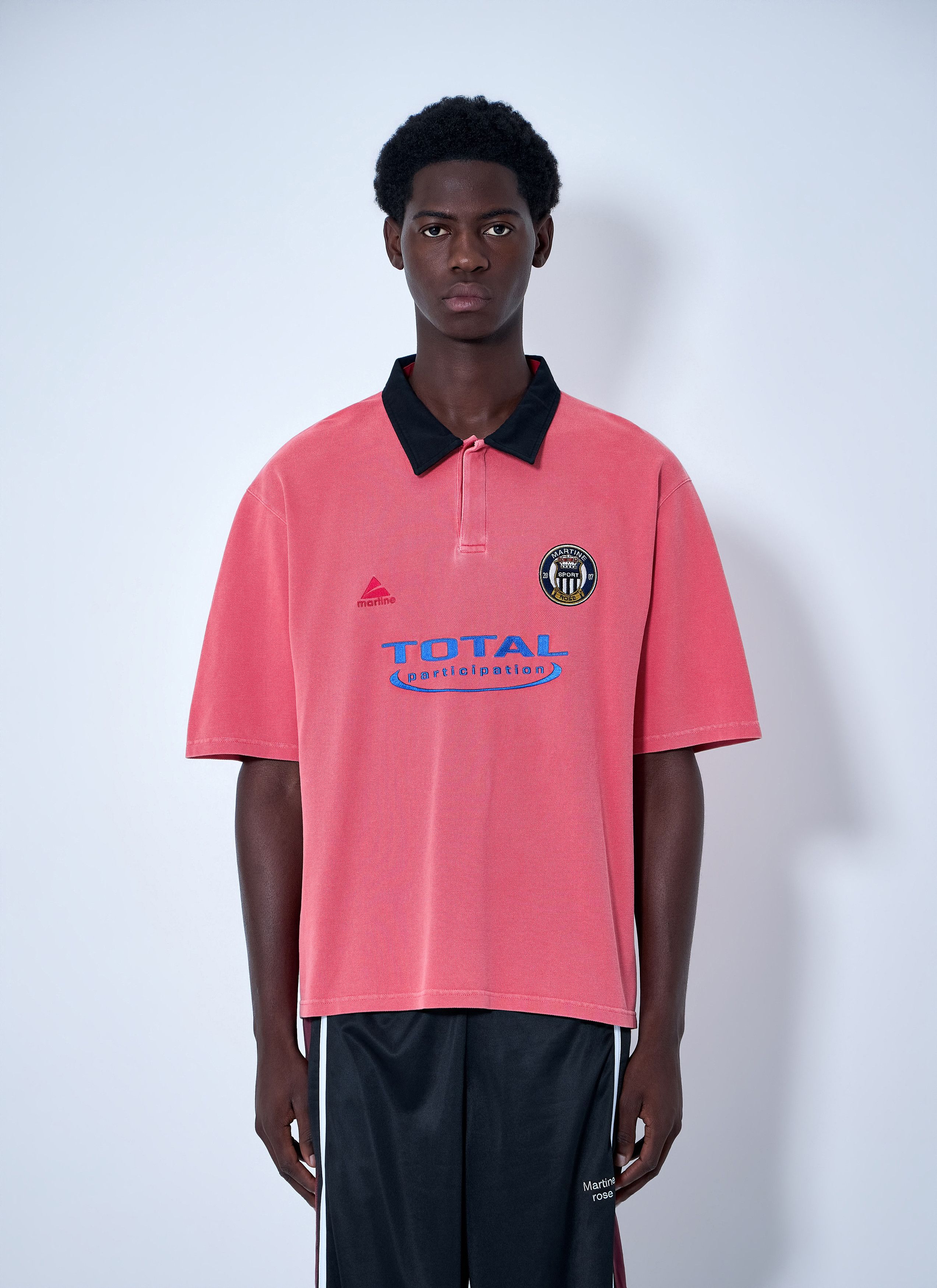 Martine Rose Logo Polo Shirt Size US M / EU 48-50 / 2 - 1 Thumbnail