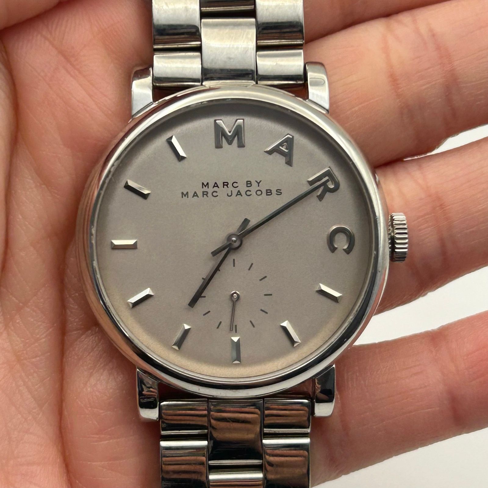 Marc by Marc Jacobs Marc by Marc Jacobs Women's Baker Watch Silver-tone Size ONE SIZE - 7 Thumbnail