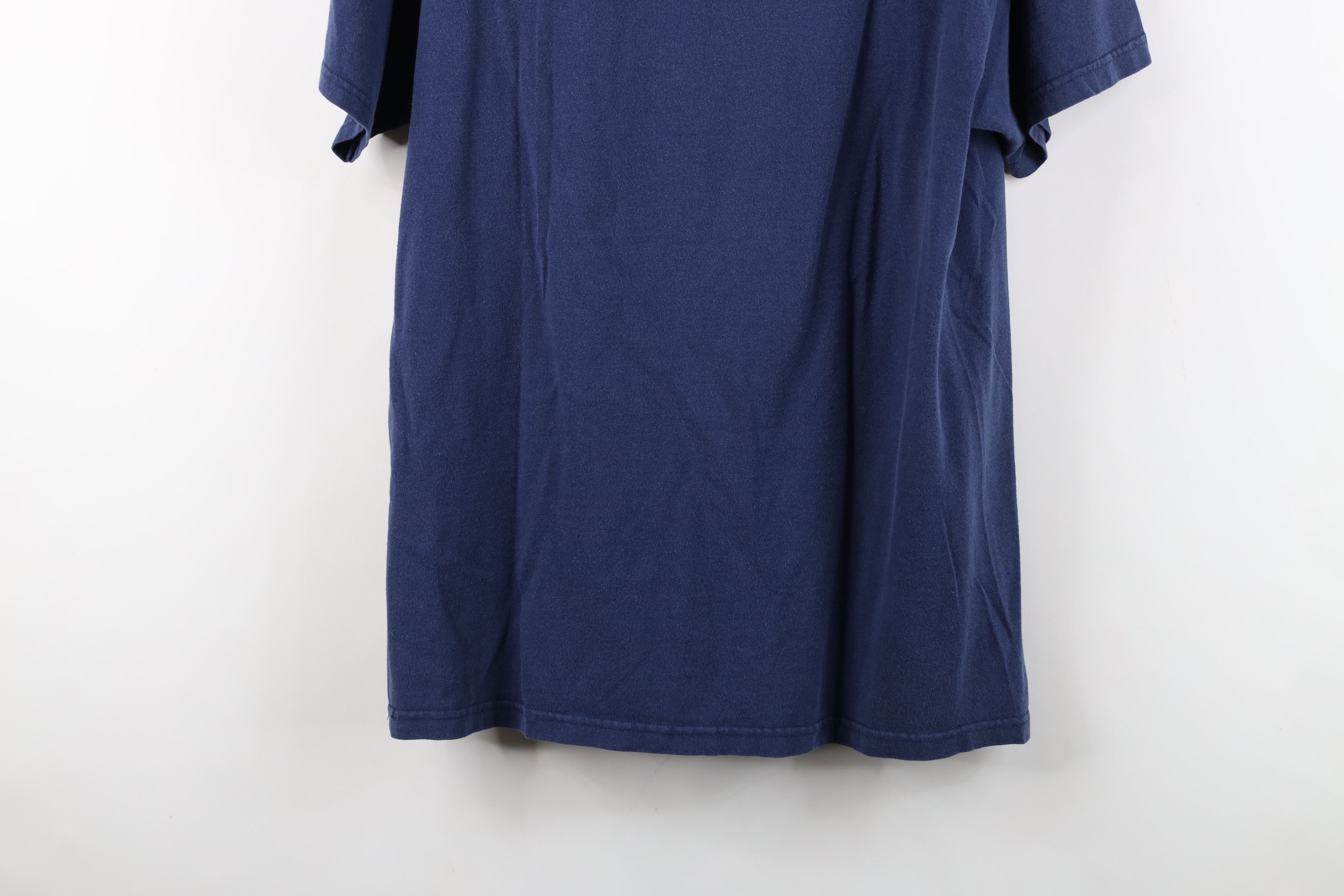 Vintage Vintage 90s Y2K NYPD New York Police Department T-Shirt Blue Size US L / EU 52-54 / 3 - 12 Thumbnail