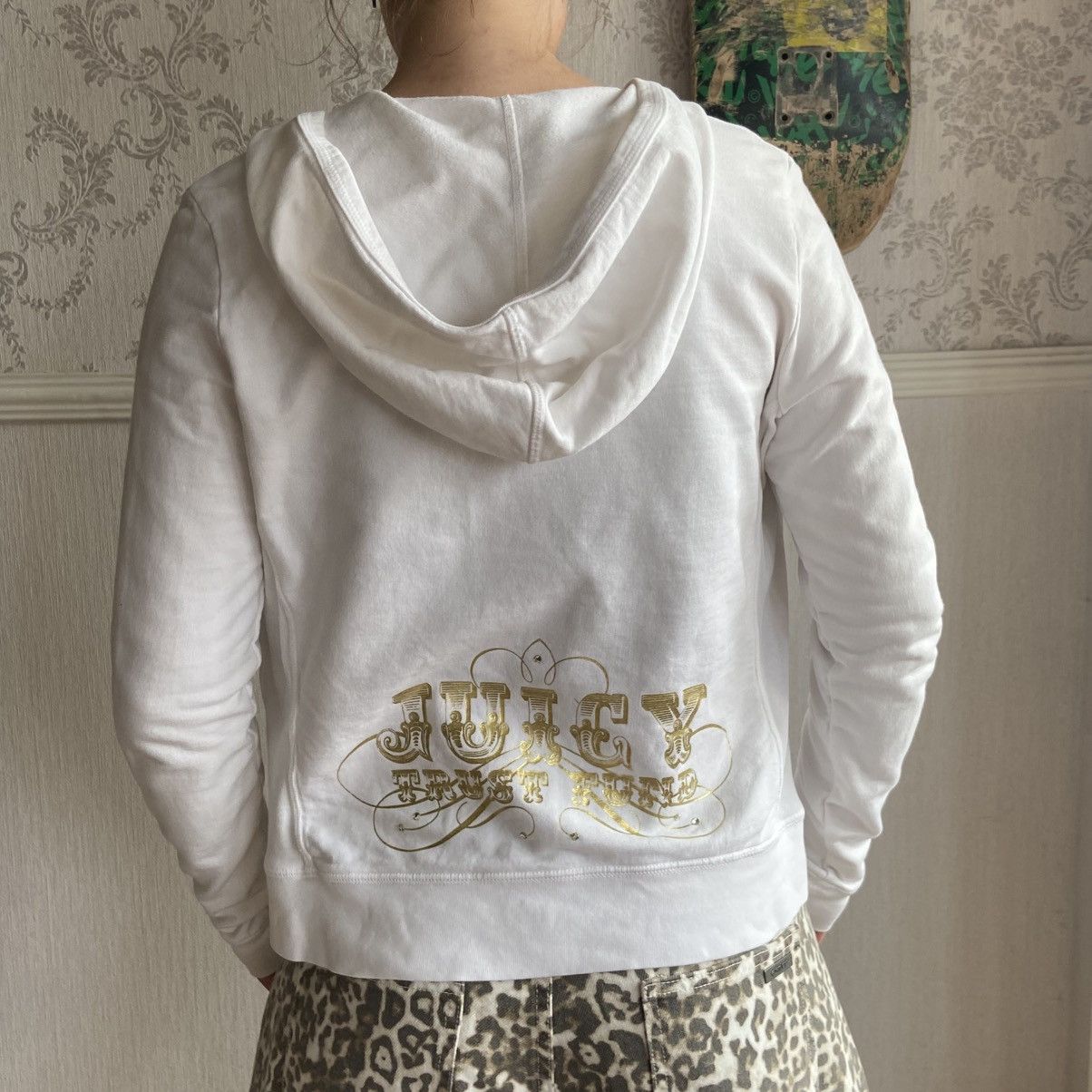 Juicy Couture 📌 Vintage Cutie Juicy Couture Y2K Zip-Hoodie Size L / US 10 / IT 46 - 1 Thumbnail