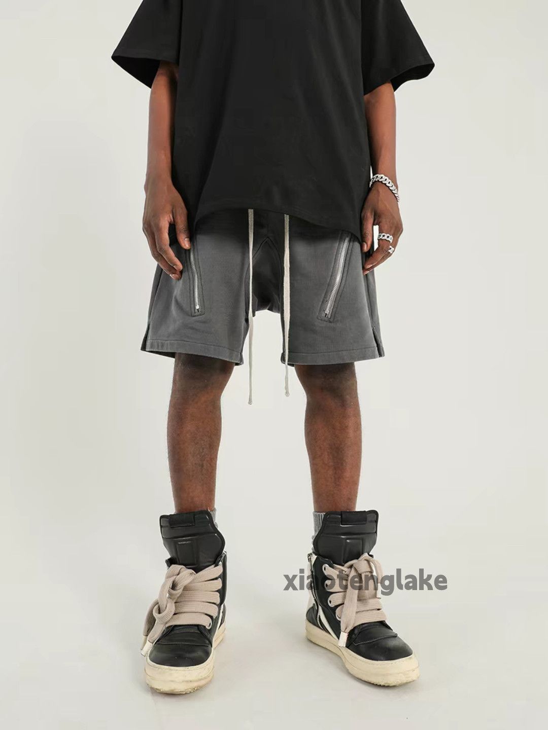 Vintage xz utility sports outdoor tactical sweatshorts Size US 30 / EU 46 - 6 Thumbnail