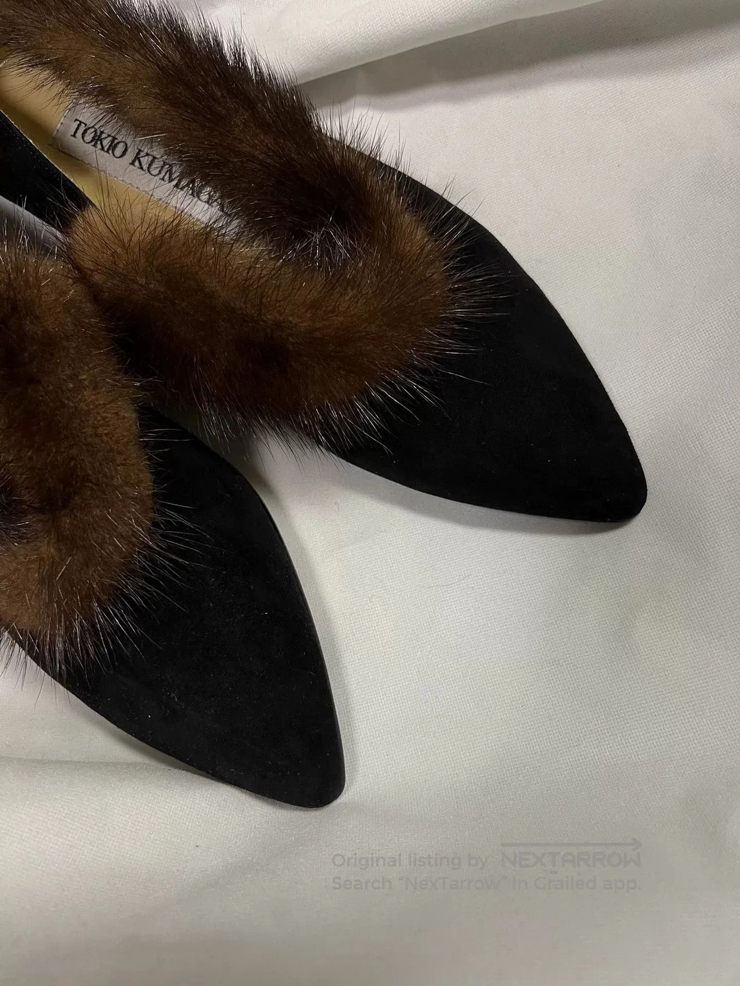 Tokio Kumagai Tokio Kumagai Mink Fur Mid. Size US 6.5 / IT 36.5 - 3 Thumbnail
