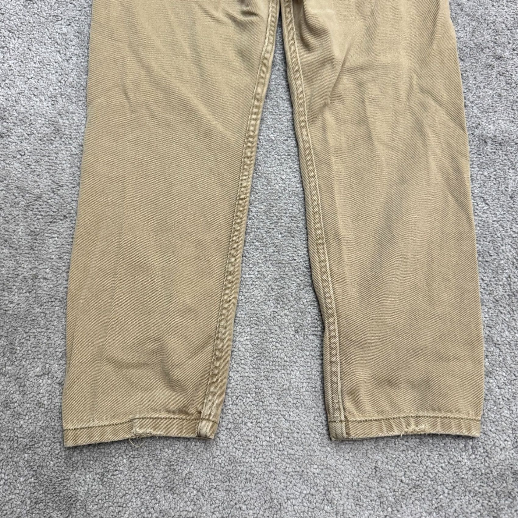 Levi's Levi's 512 Slim Fit Taper Denim Jeans Womens 30x30 Khaki Brown Stretch Casual Size 30" / US 8 / IT 44 - 6 Thumbnail