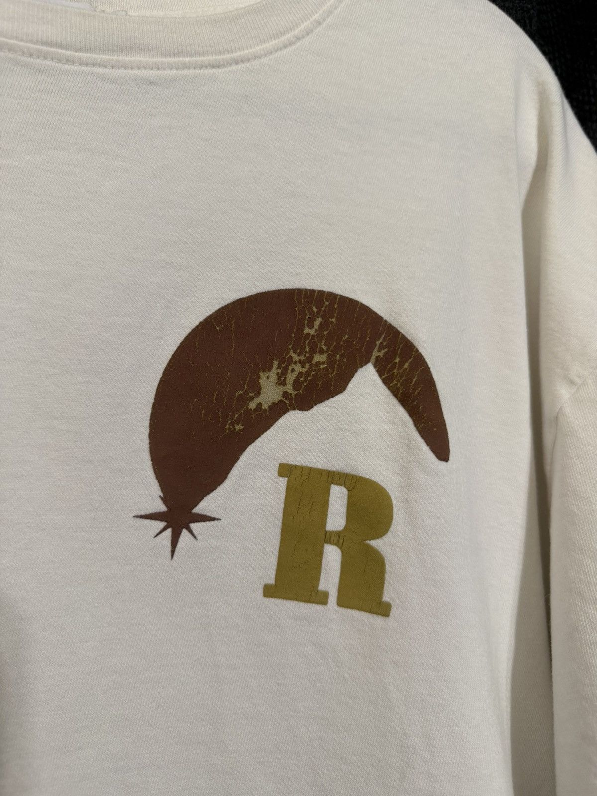 Rhude Moonlight Tshirt in White/Red/Gold Size US M / EU 48-50 / 2 - 2 Thumbnail