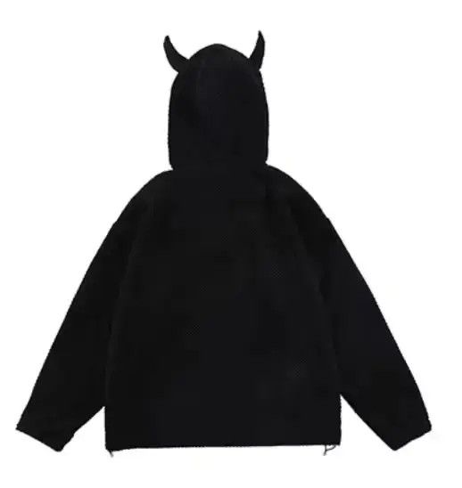 Japanese Brand Plush Devil Zip Up Jacket Sweater Size US L / EU 52-54 / 3 - 2 Thumbnail