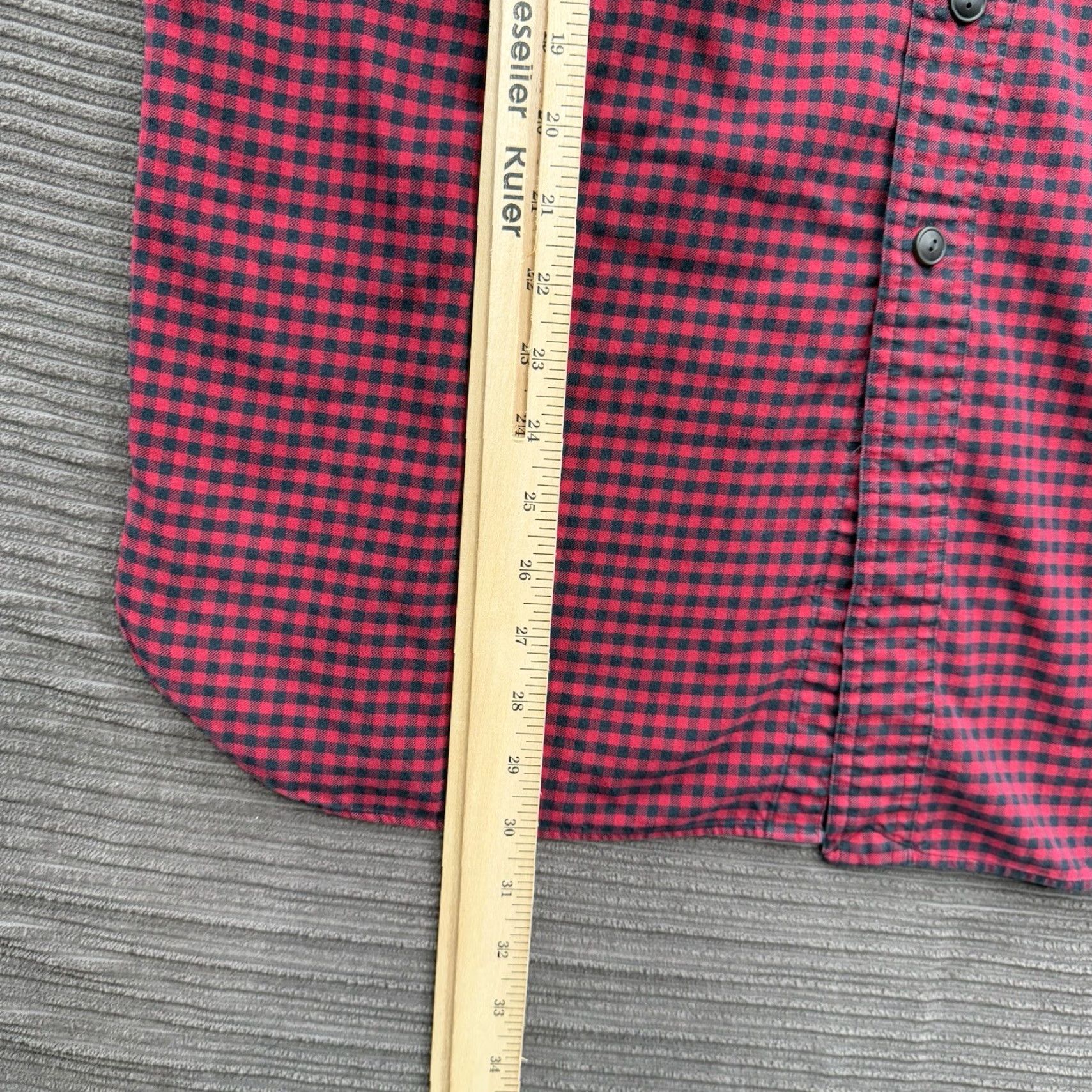 Polo Ralph Lauren Polo Ralph Lauren Shirt Men Large Gingham Cotton Long Sleeve Outdoors Workwear Size US L / EU 52-54 / 3 - 5 Thumbnail