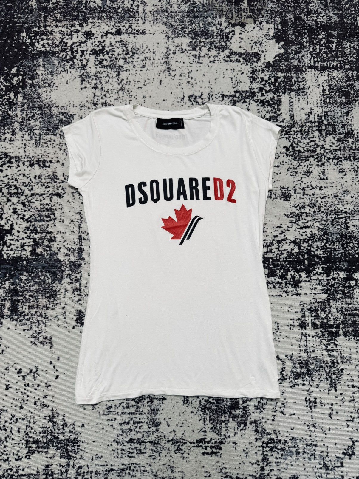 Dsquared2 Dsquared2 white t-shirt vintage L womens Size US L / EU 52-54 / 3 - 1 Thumbnail