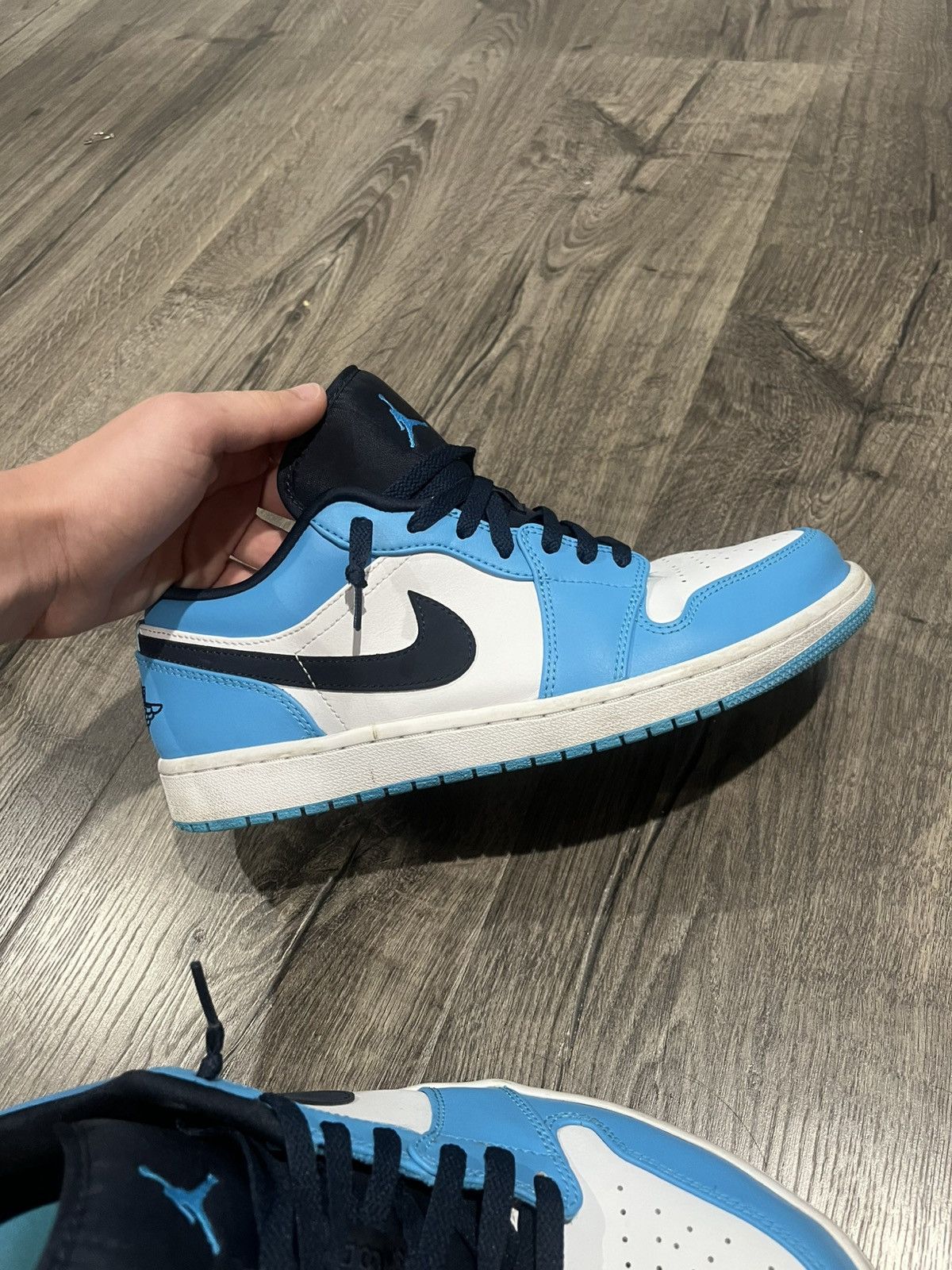 Jordan Brand × Nike Jordan 1 low unc Size US 10 / EU 43 - 6 Thumbnail