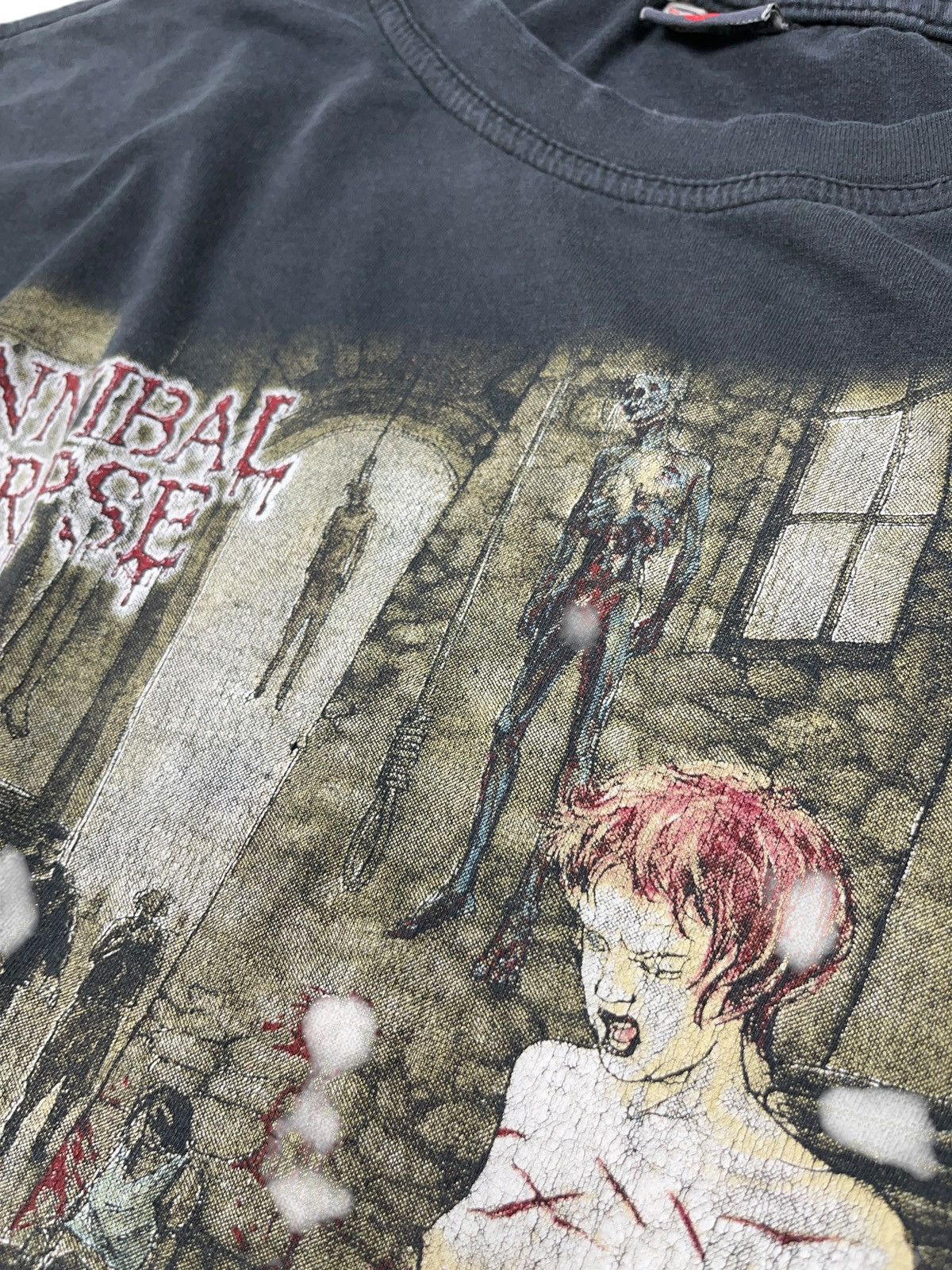 Band Tees × Vintage Vintage 00s Cannibal Corpse Gallery of Suicide T-shirt Size US XL / EU 56 / 4 - 9 Thumbnail