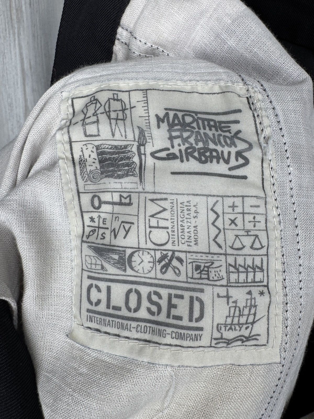 Marithe + Francois Girbaud 80s Marithe Francois Girbaud x Closed black parachute pants Size 30" / US 8 / IT 44 - 13 Thumbnail