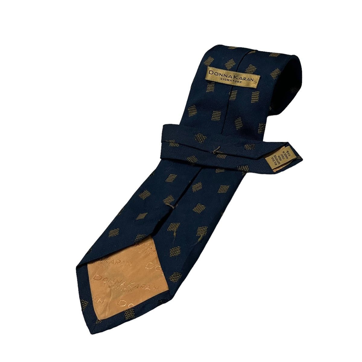 DKNY × Donna Karan Donna Karan Signature Monogram Silk Ties Size ONE SIZE - 2 Thumbnail
