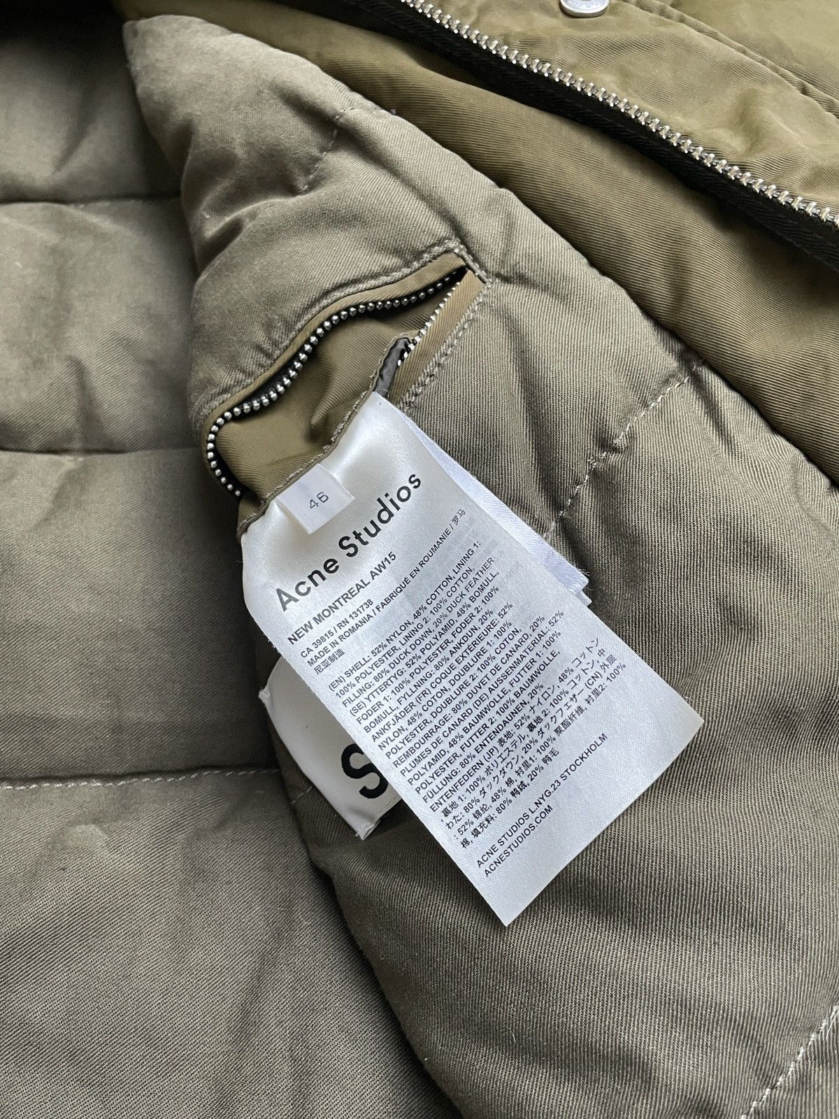 Acne Studios 💥💫Acne Studios Montreal Parka aw15 designer luxury Size US M / EU 48-50 / 2 - 16 Thumbnail