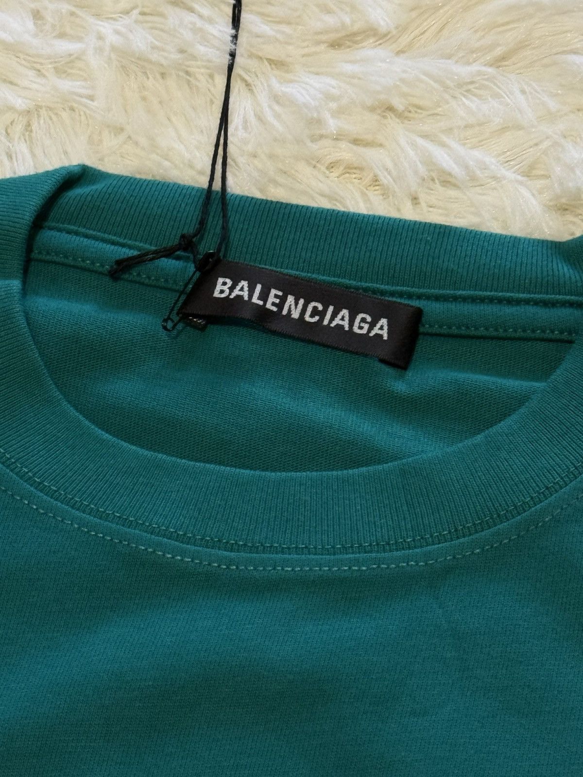 Balenciaga Balenciaga deep green t shirt Size US XS / EU 42 / 0 - 4 Thumbnail
