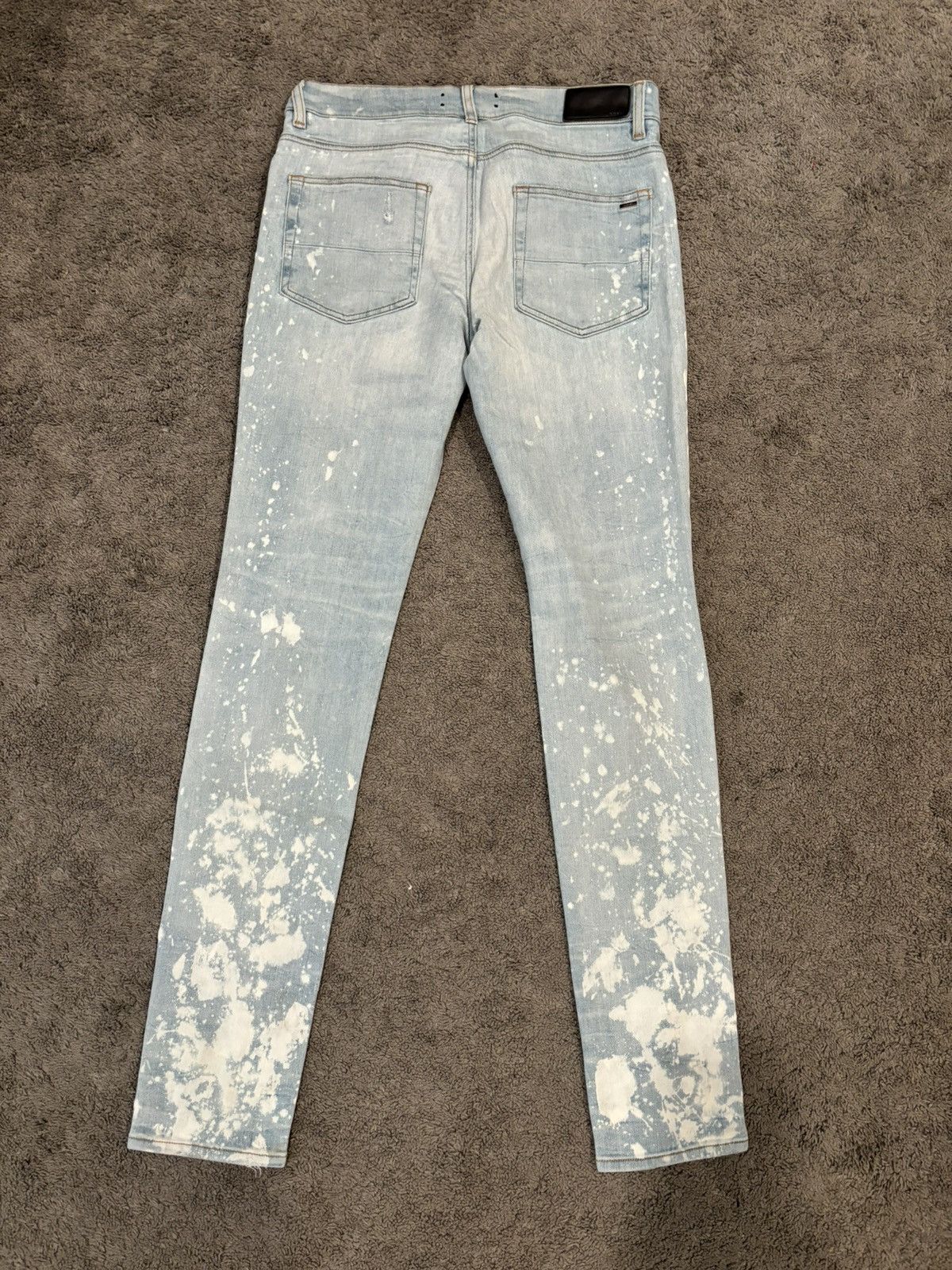 Amiri Amiri Bleached Denim jeans Size US 33 - 2 Thumbnail
