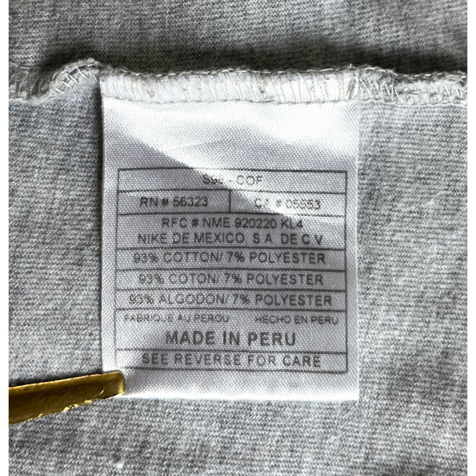 Nike Nike Polo Shirt Men’s Vintage 90s Heather Gray Size M Polo Mens Nike 90s Vintage Shirt Size US M / EU 48-50 / 2 - 7 Thumbnail